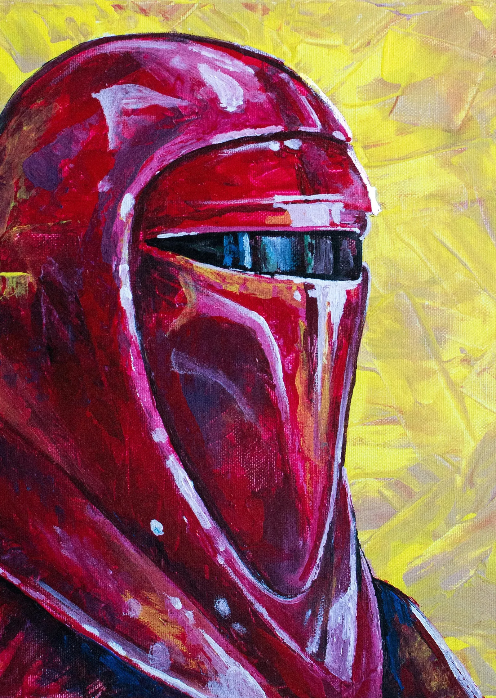 Star Wars: Kızıl Muhafız metal tablo