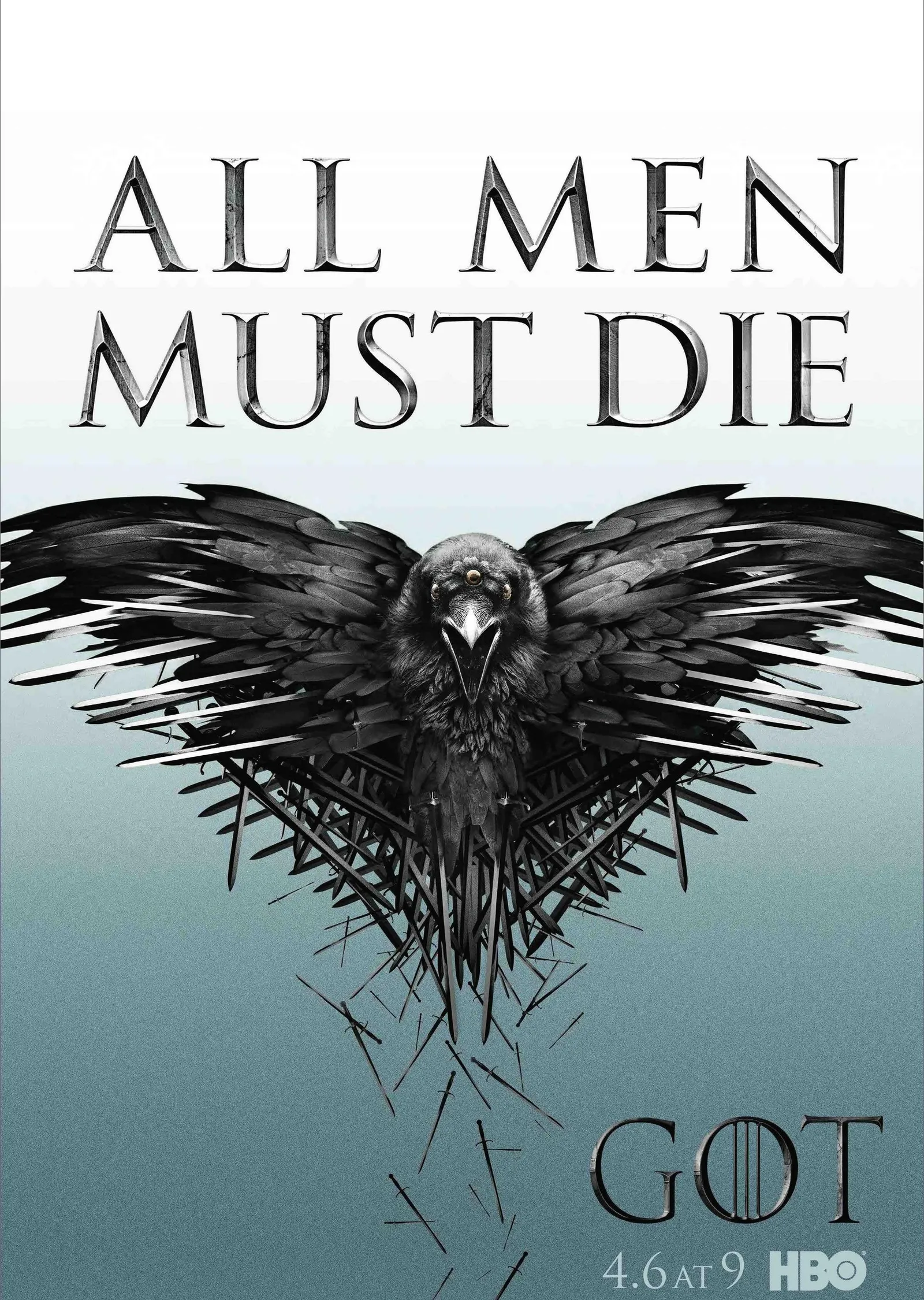 Game of Thrones: Valar Morghulis metal tablo