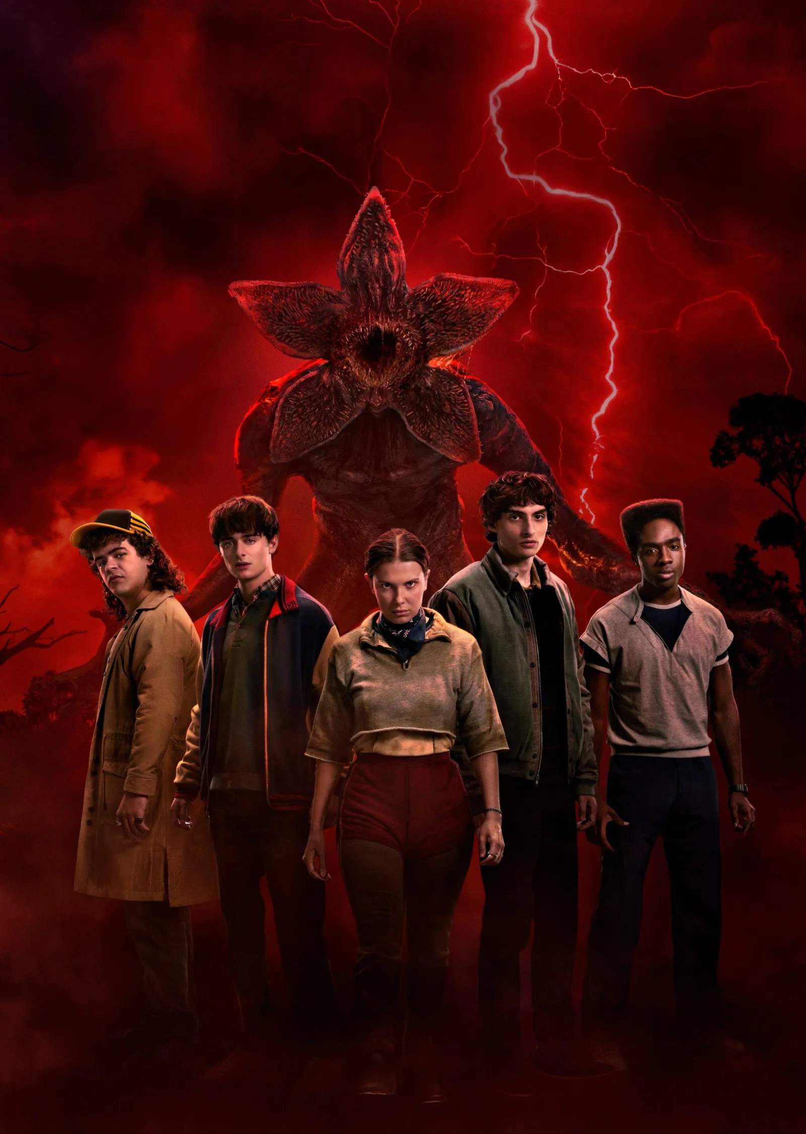 Stranger Things - Kızıl Yıldız Canavarıyla Korkunç Grup metal tablo