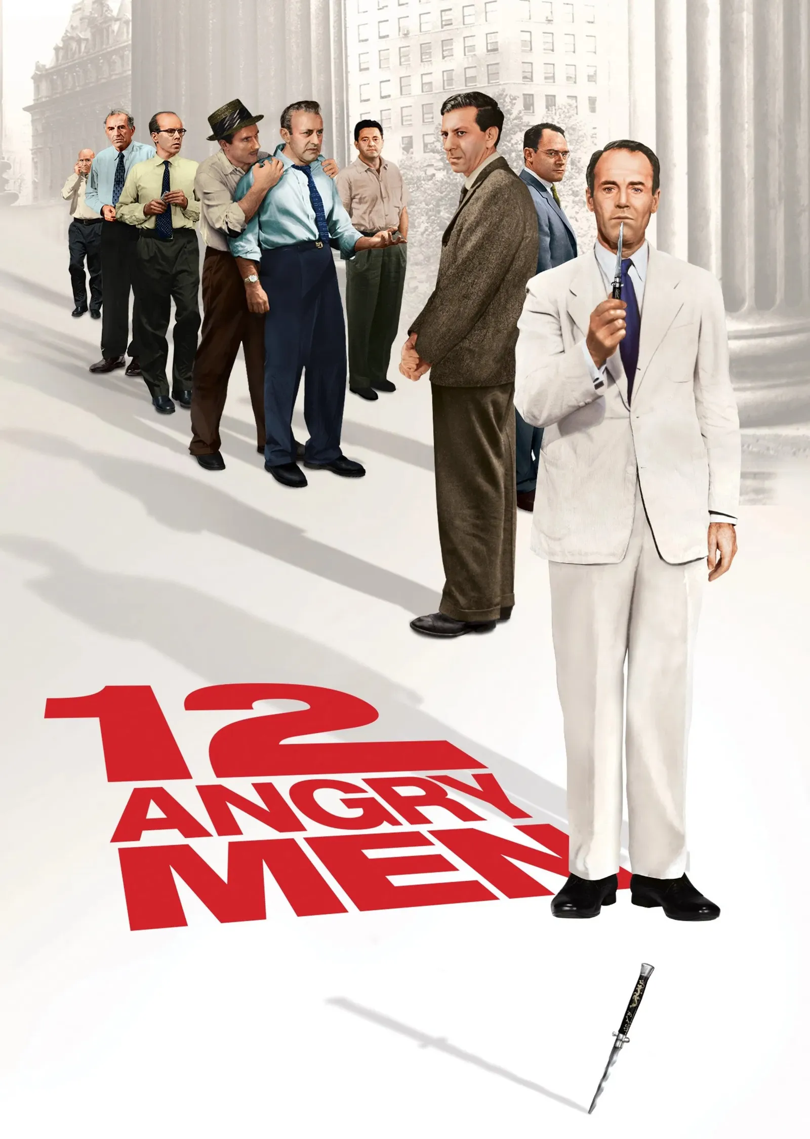 12 Angry Men - 12 Öfkeli Adam metal tablo