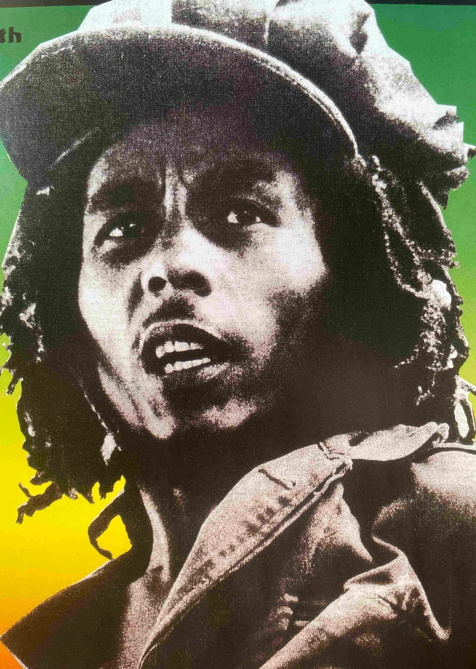 Bob Marley: Reggae Kralı metal tablo
