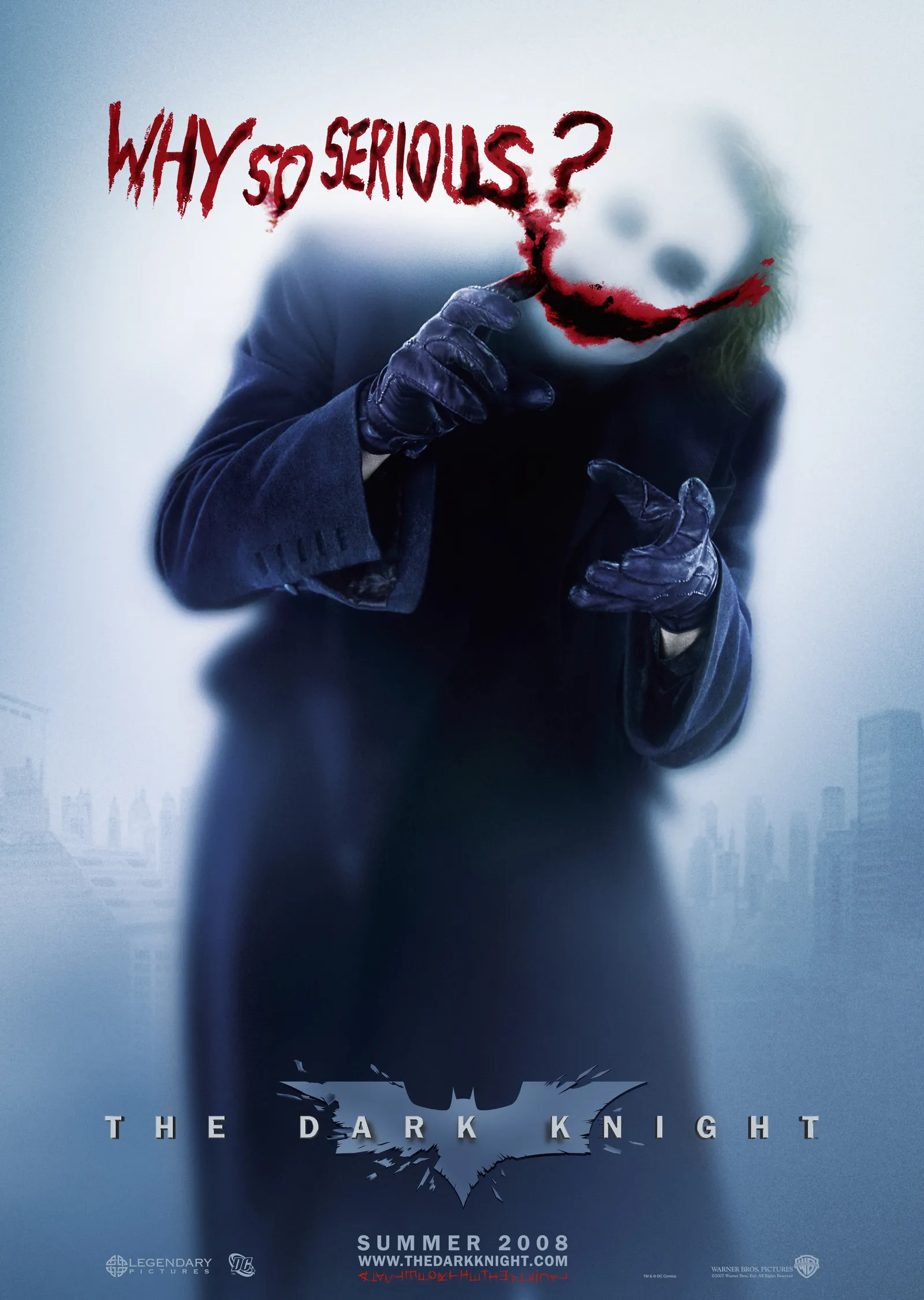 İki Yüzlü Joker metal tablo