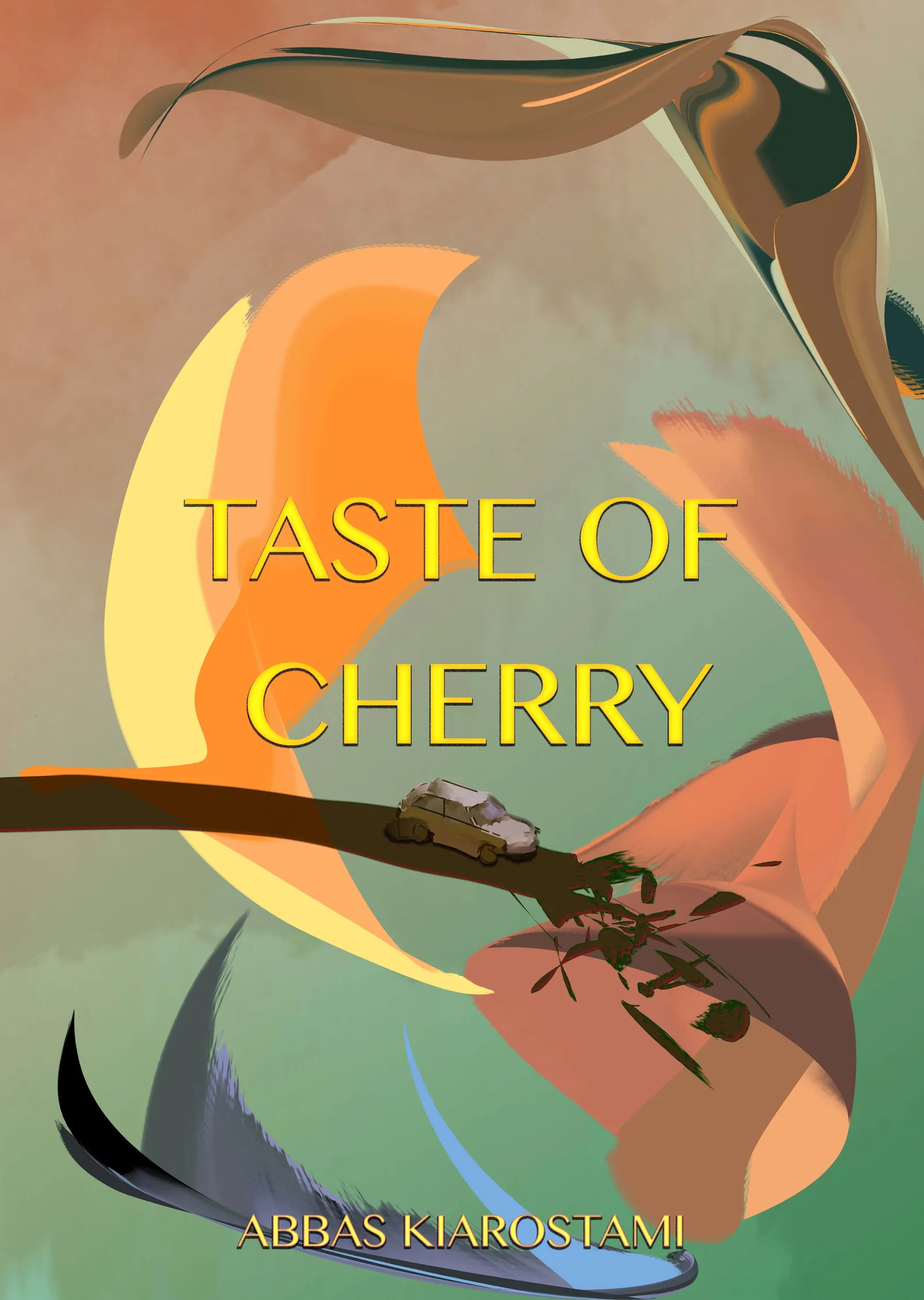 Taste of Cherry - Kirazın Tadı metal tablo