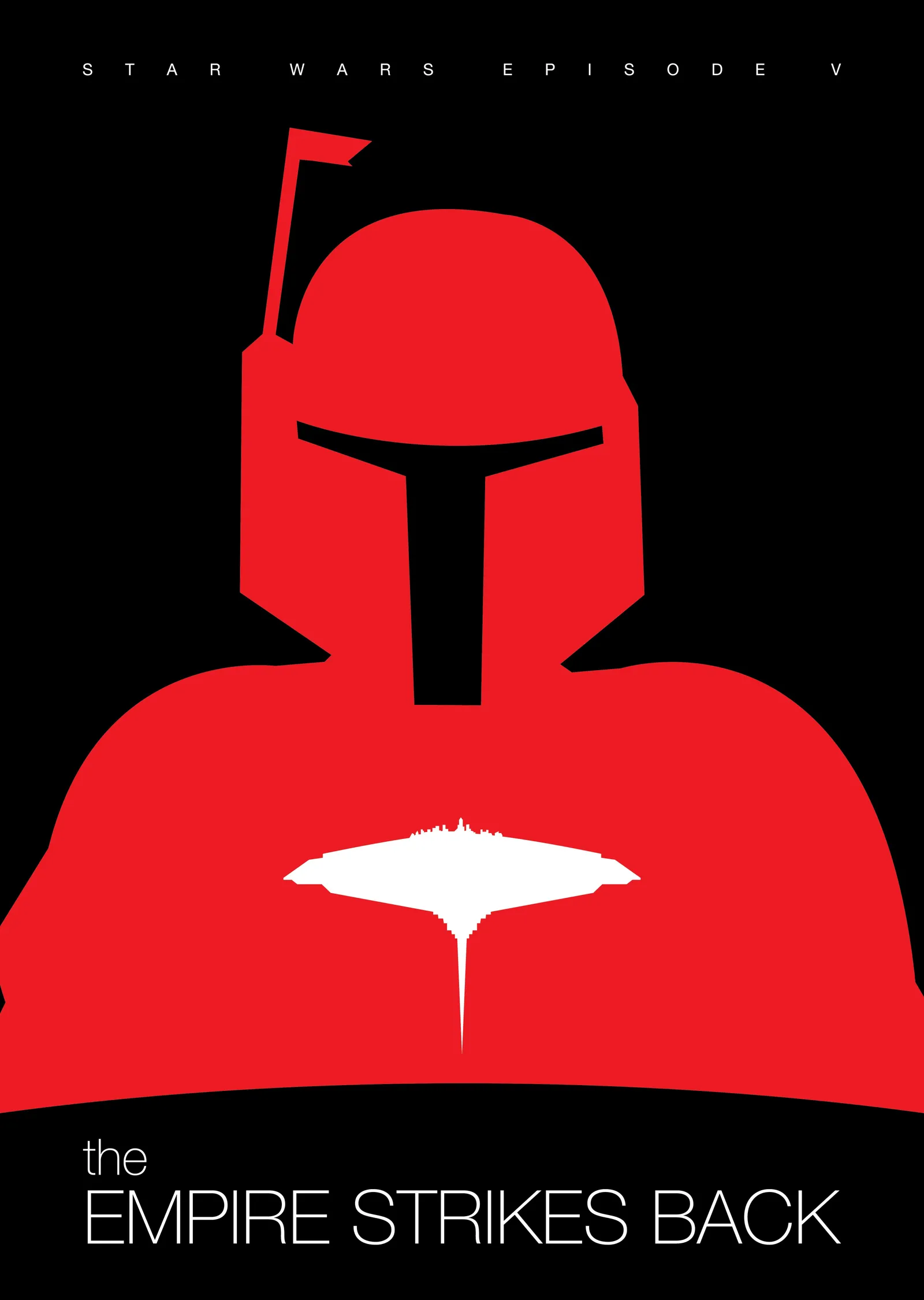 Boba Fett: Kırmızı İmparatorluk Vuruşu Film metal tablo