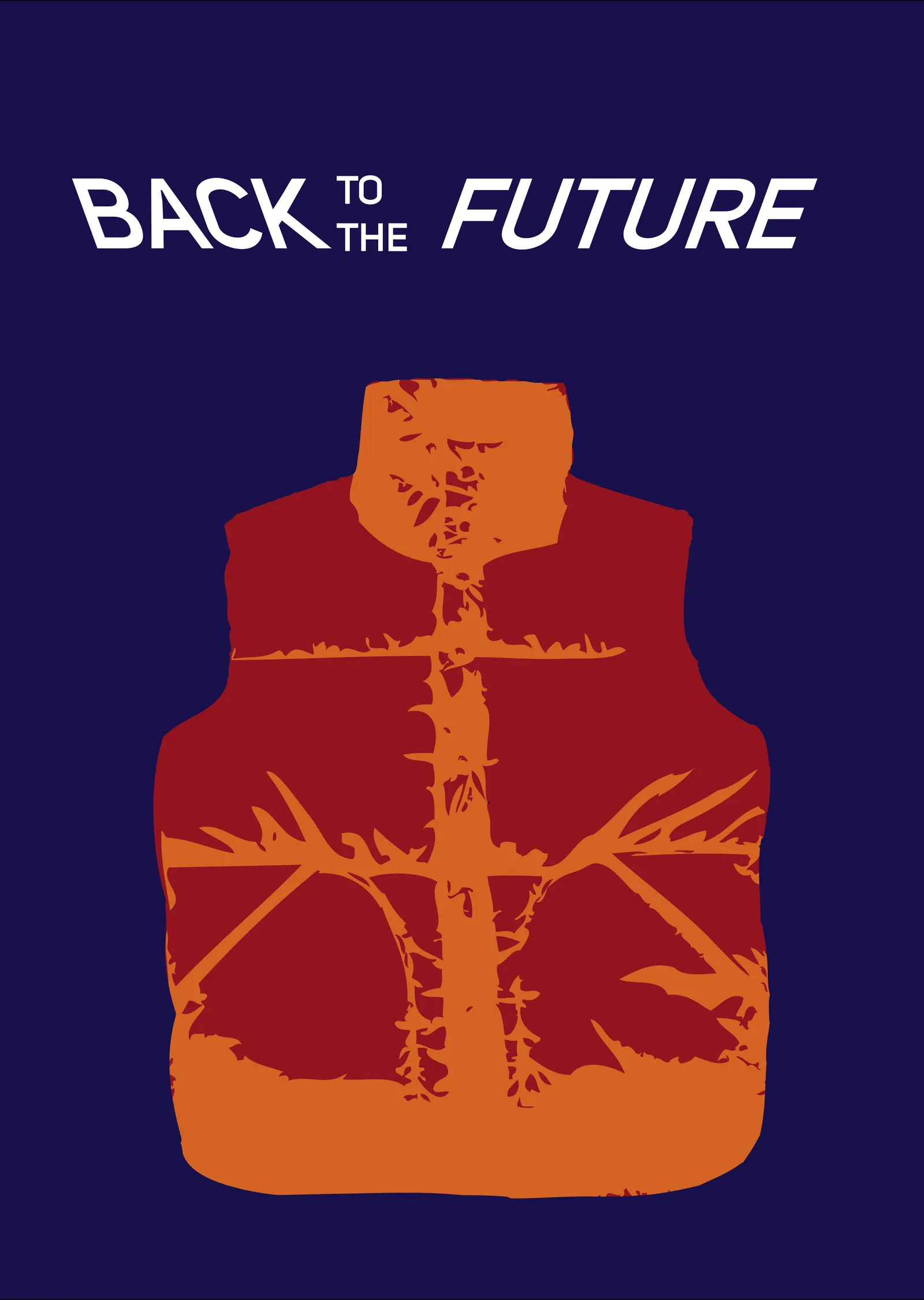 Back to the Future - Geleceğe Dönüş (Kızıl Sıcaklıkta metal tablo