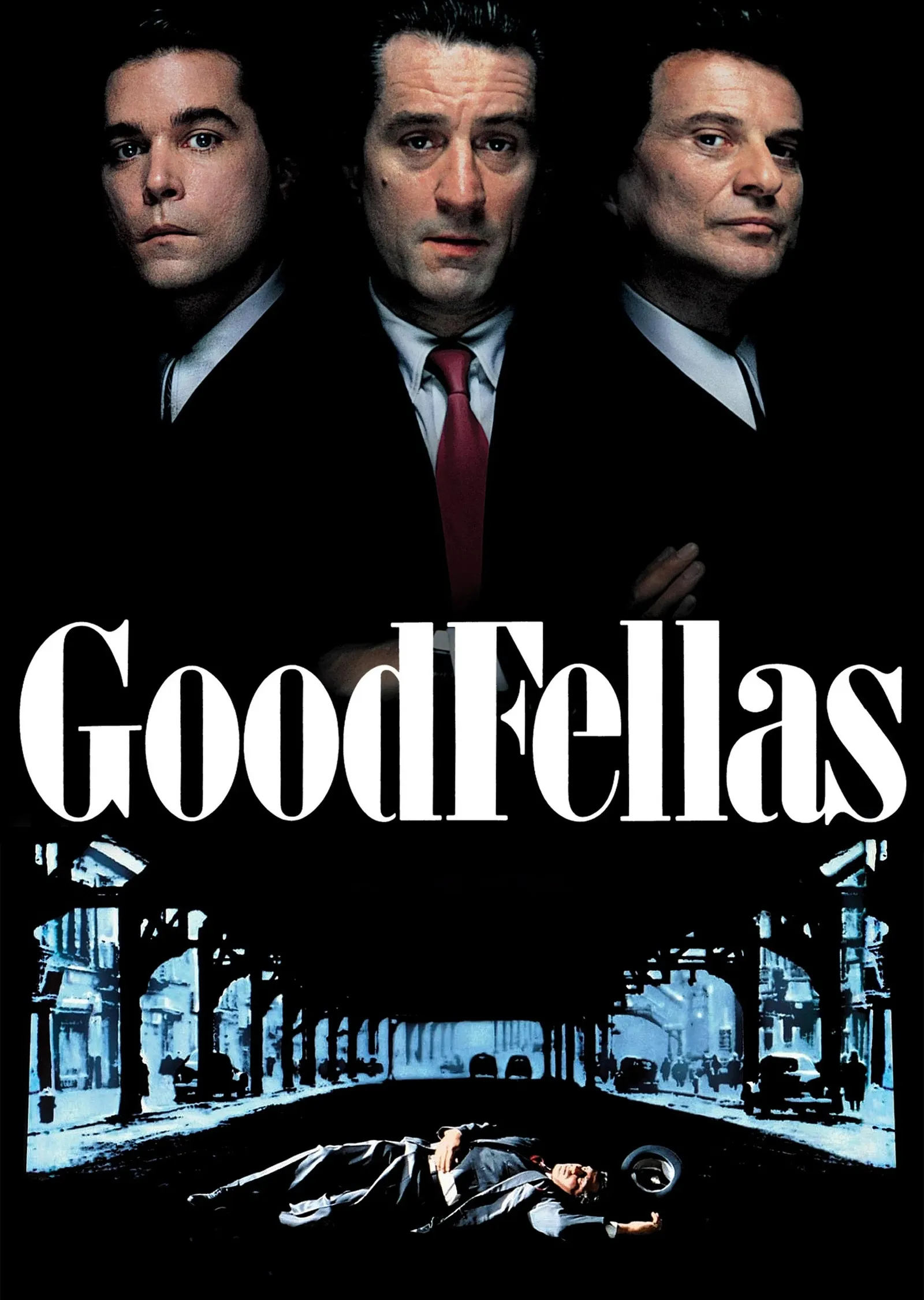 Goodfellas - Sıkı Dostlar, Üçlü Portre ve Sokak Çatışması metal tablo