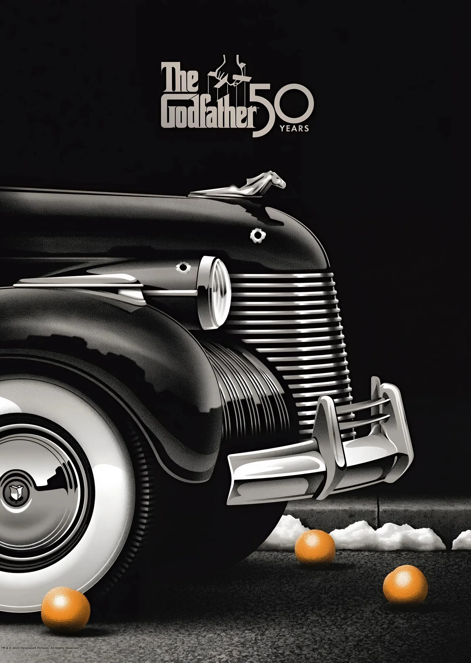 The Godfather - Baba 50. Yıl metal tablo