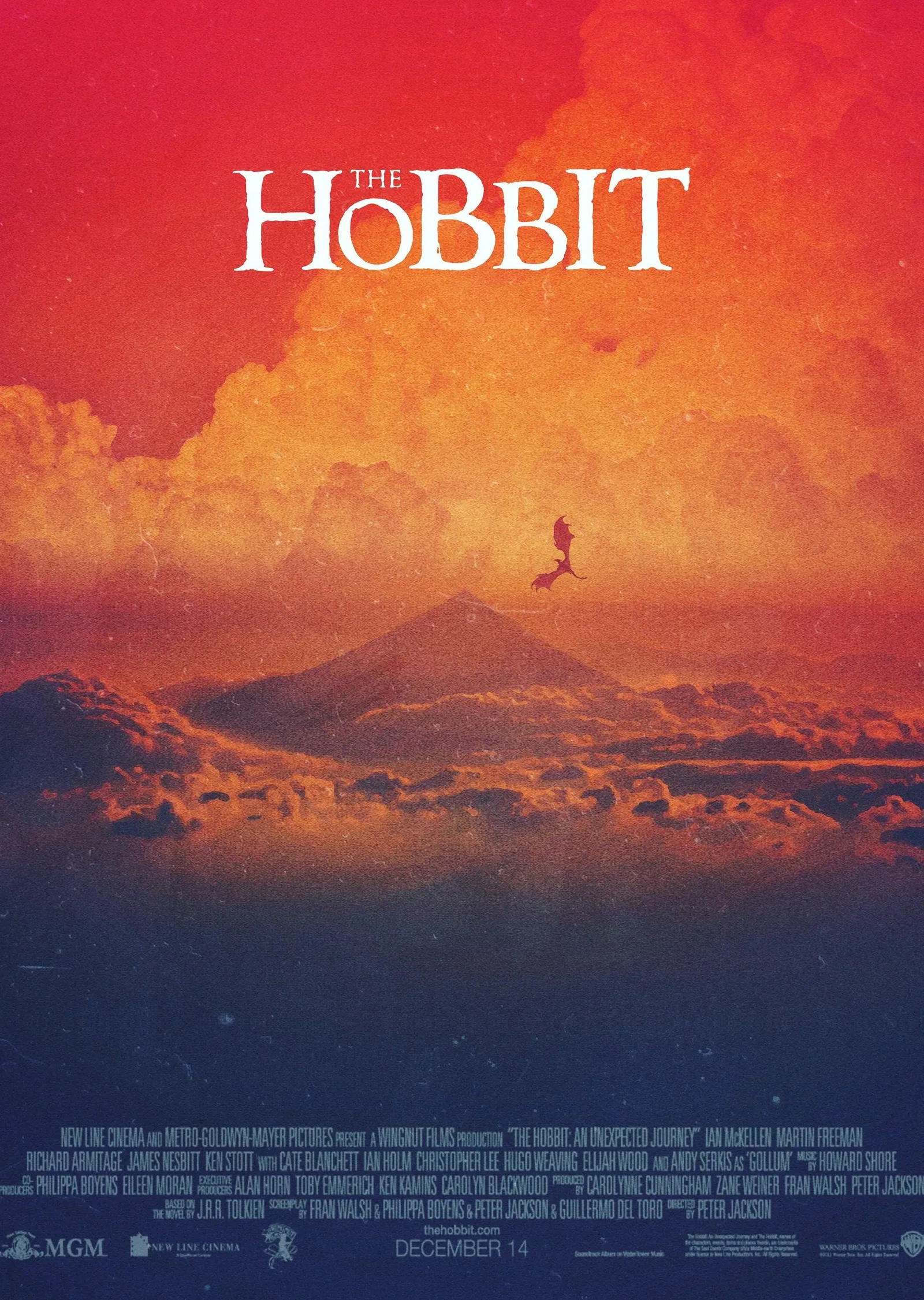 The Hobbit metal tablo
