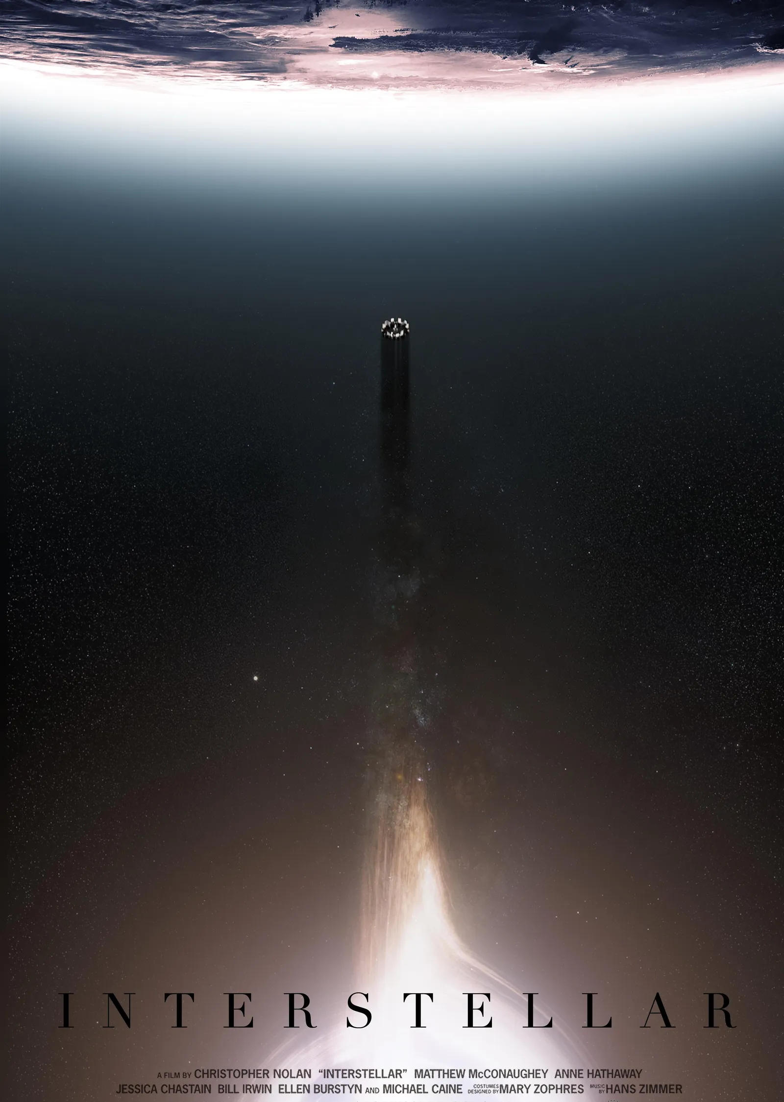 Interstellar Fan Poster 2.0 metal tablo