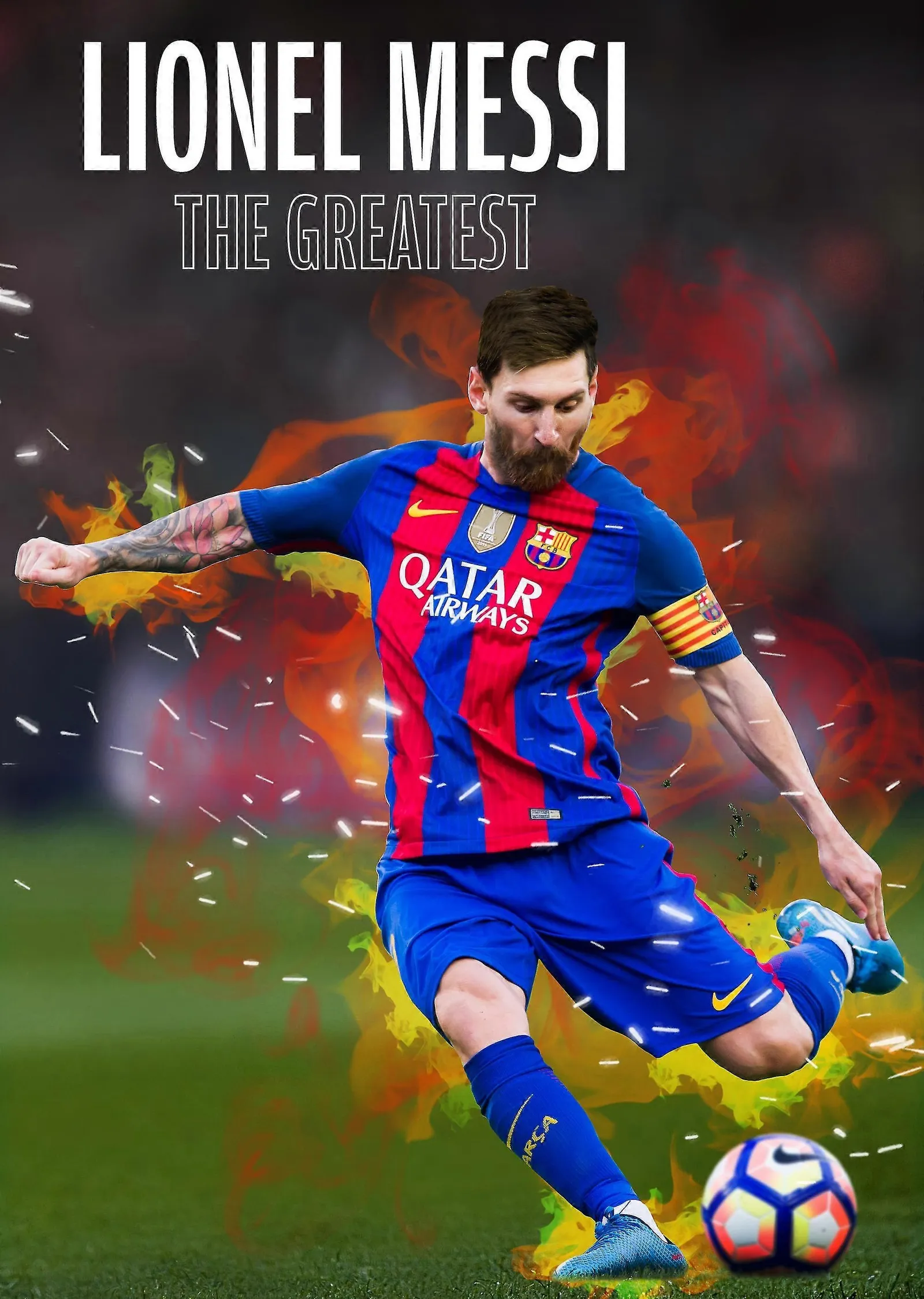 Lionel Messi: En Büyük Futbolcu metal tablo