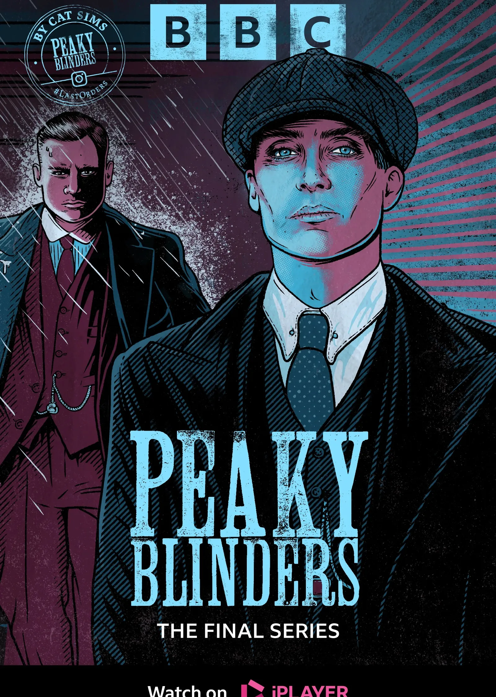 Peaky Blinders: Final Seri metal tablo