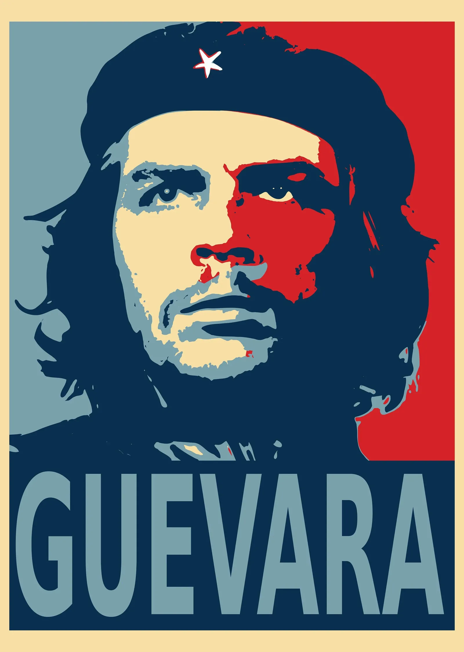 Ernesto Che Guevara: Devrimci İkon metal tablo