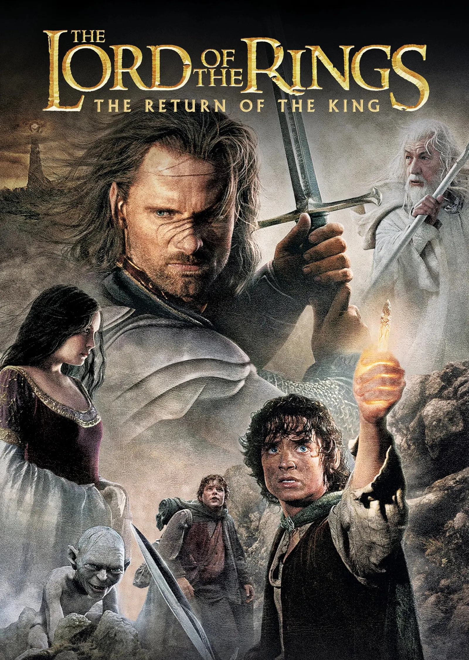 The Lord of the Rings: The Return of the King - Kralın Dönüşü metal tablo