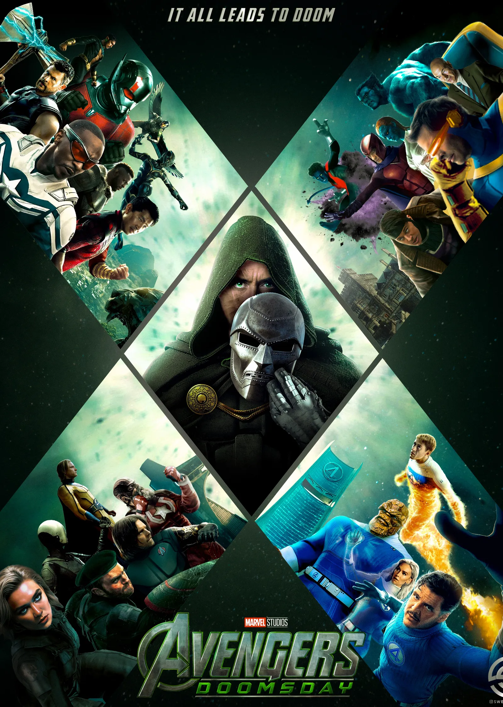 Avengers: Doomsday metal tablo