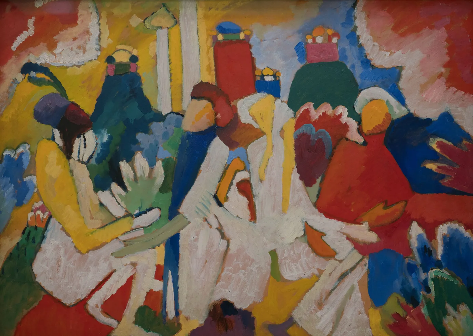 Oryantal - Kandinsky metal tablo