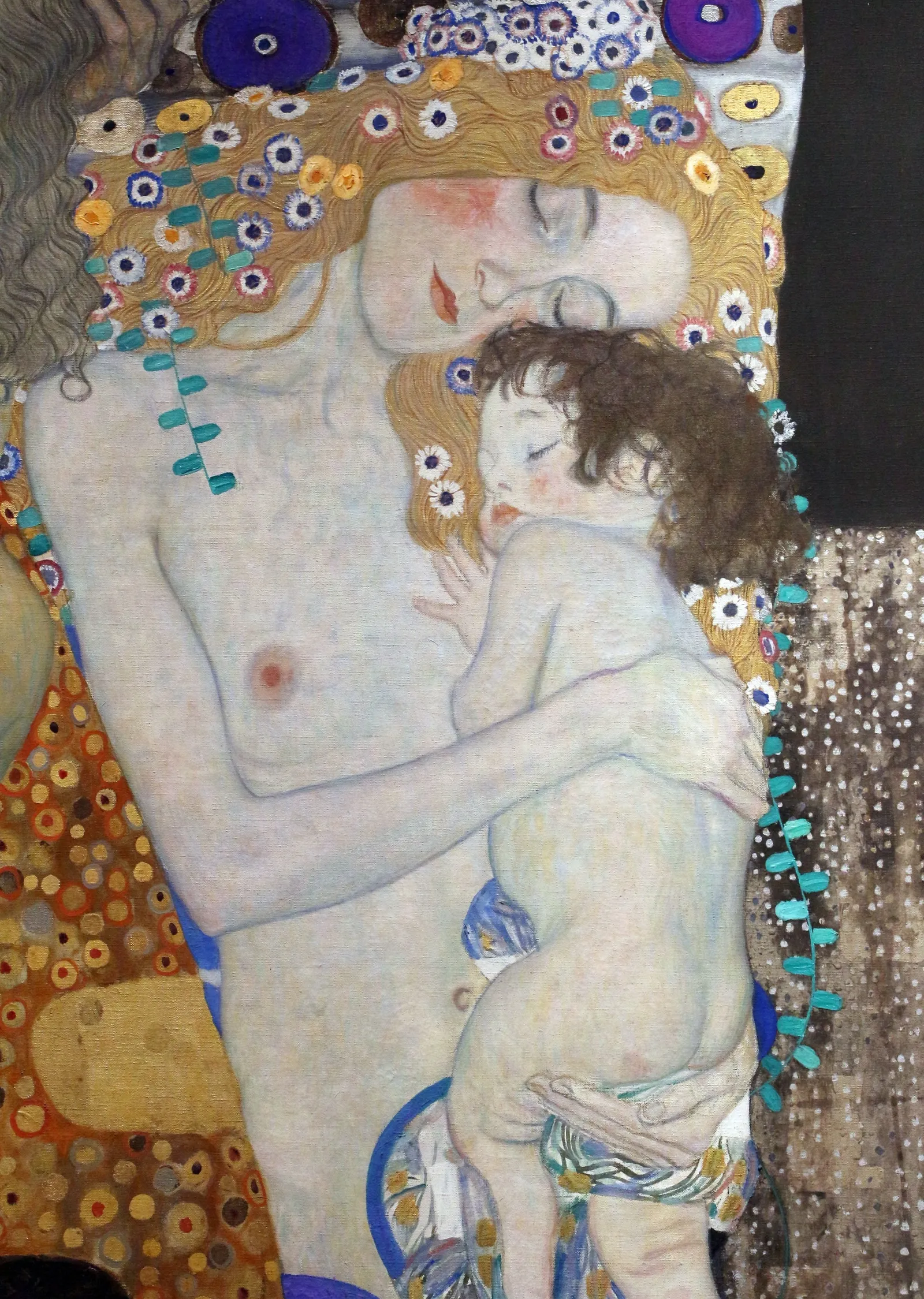 Üç Dönem - Klimt metal tablo