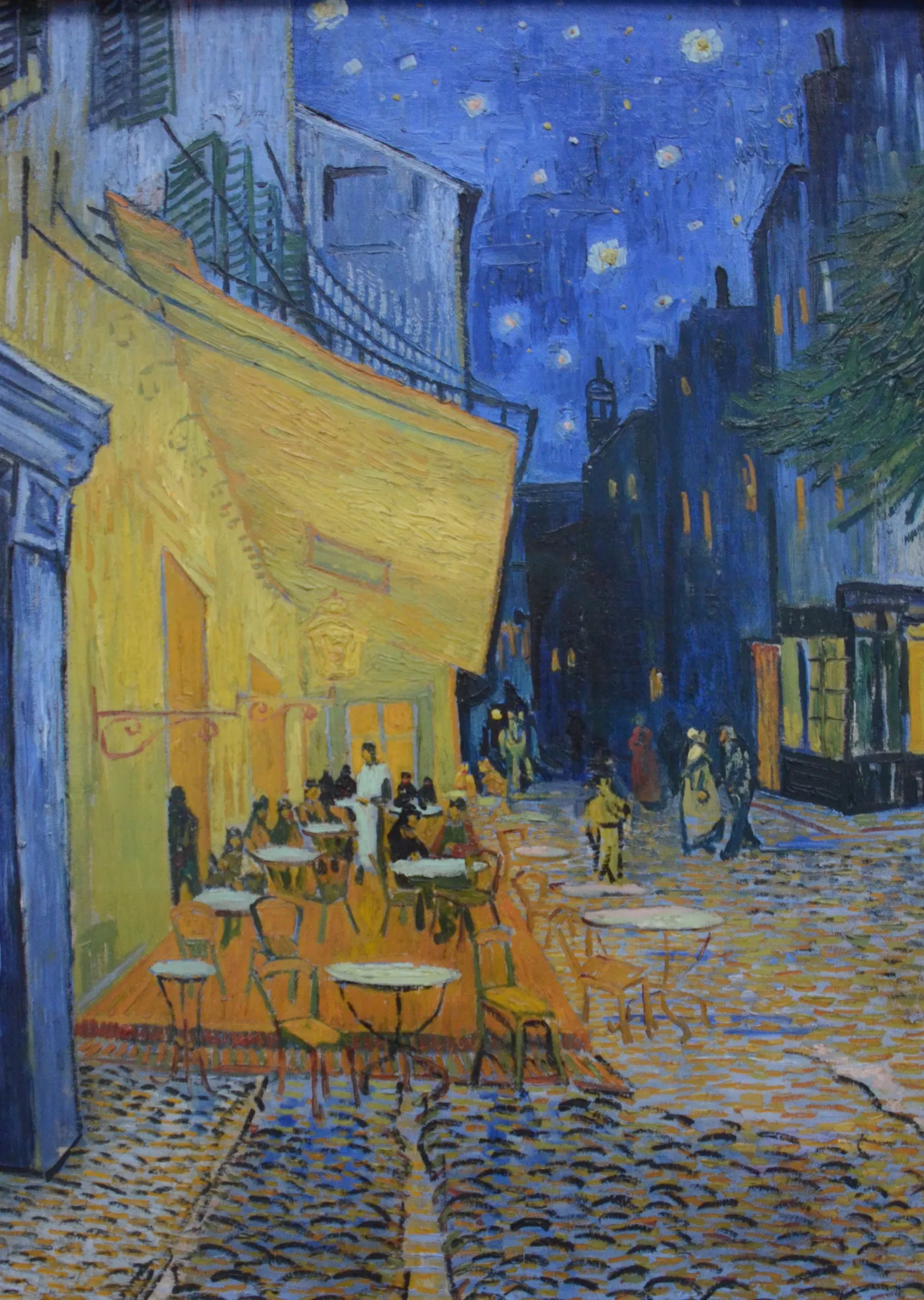 Gece Kafesi - Van Gogh metal tablo