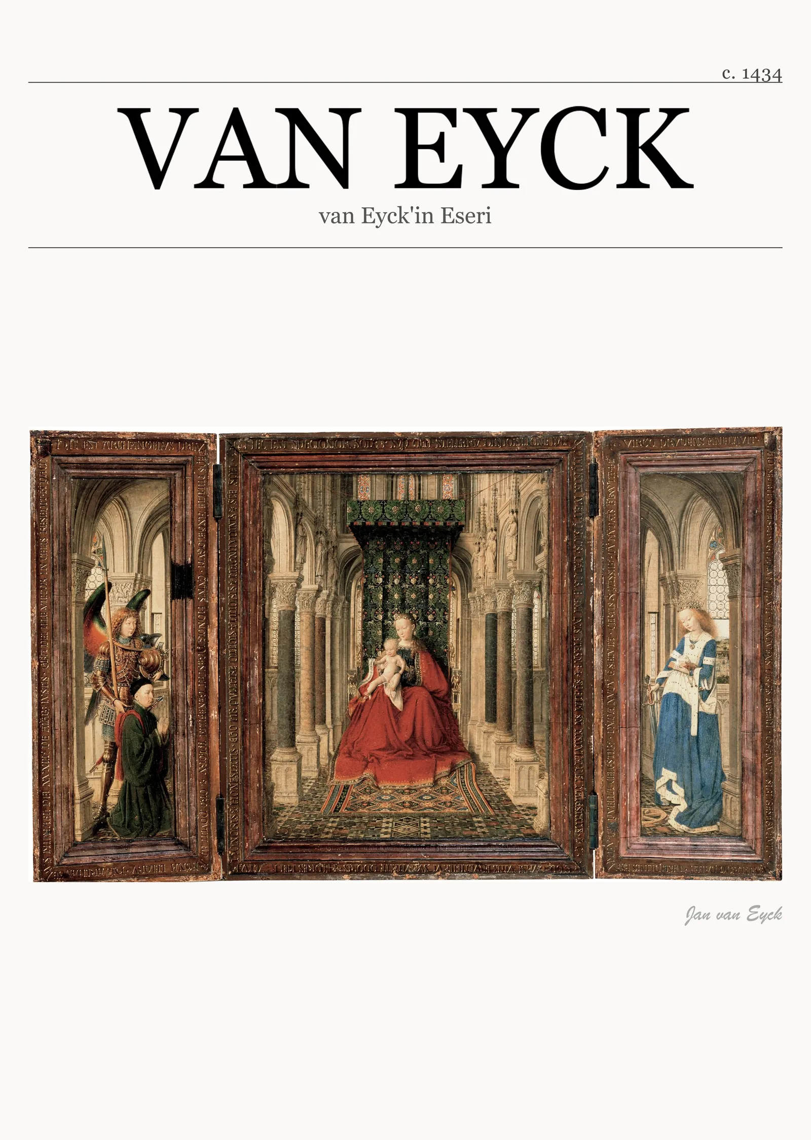 Van Eyck Eseri metal tablo