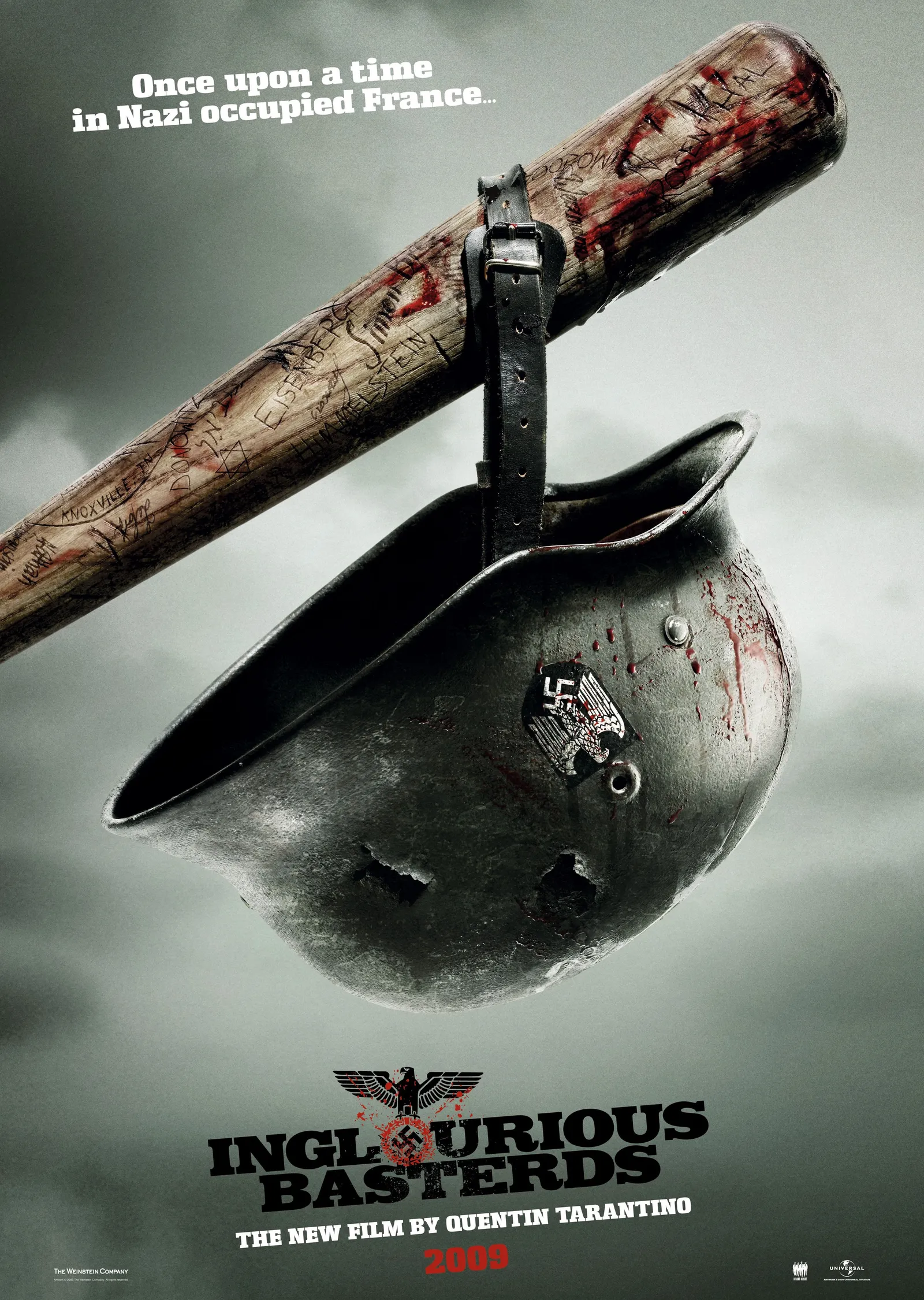 Inglourious Basterds: Nazi İşgali Altında metal tablo