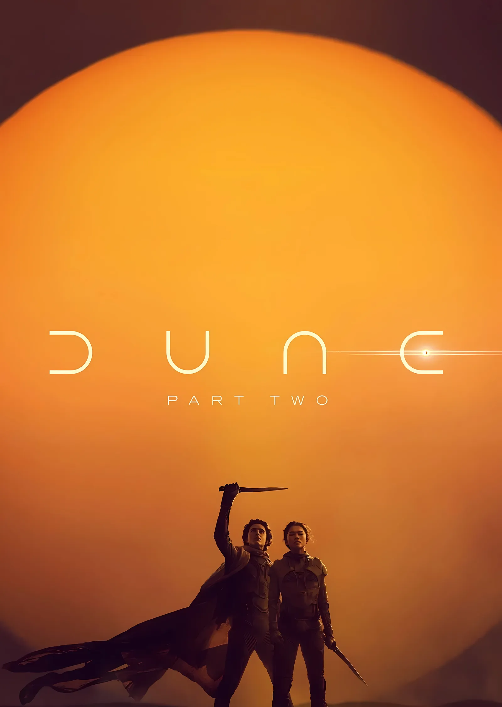 Dune Part Two metal tablo
