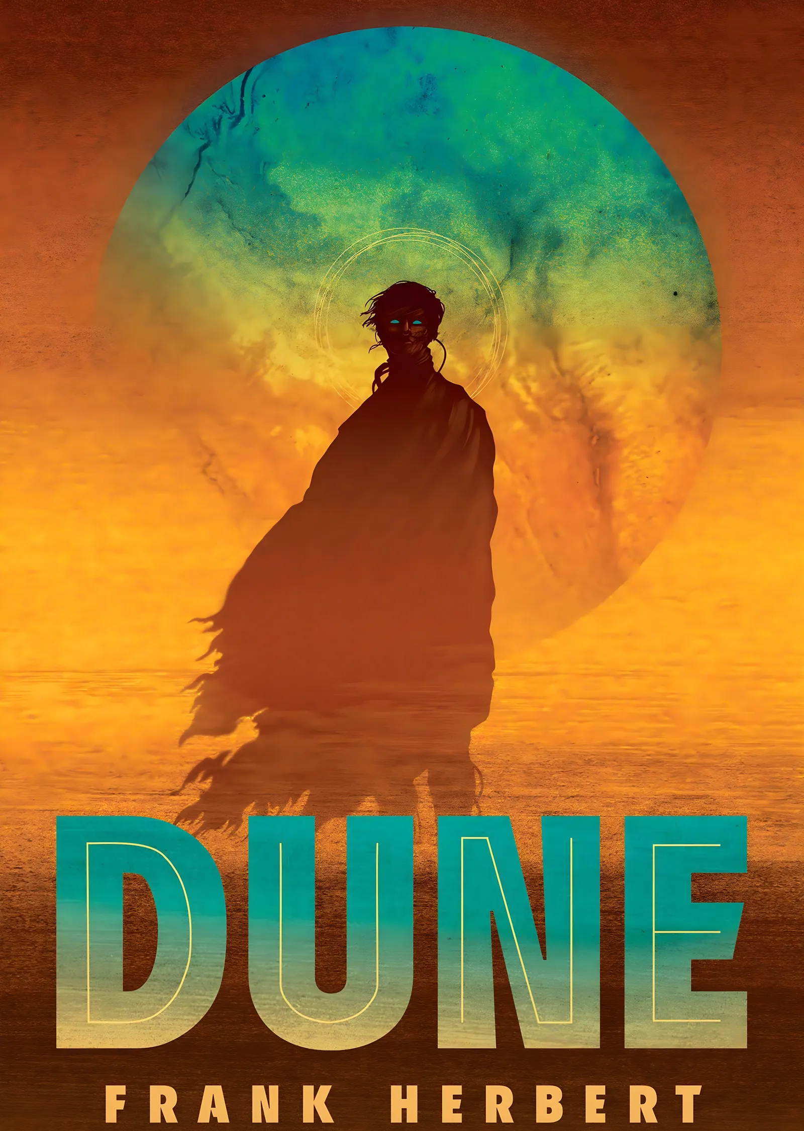 Dune: Frank Herbert metal tablo