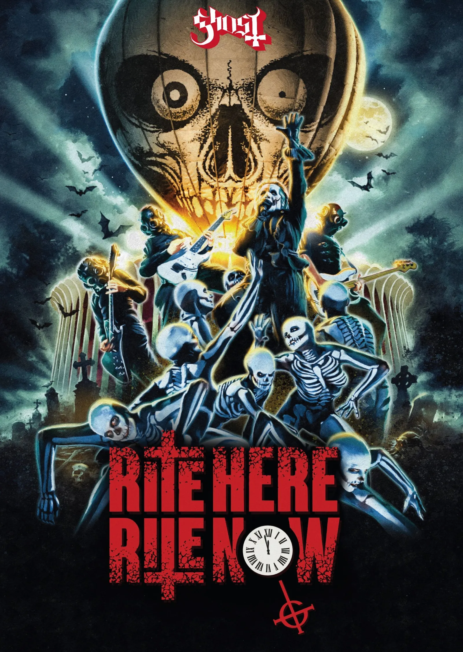 Ghost: Rite Here Rite Now metal tablo