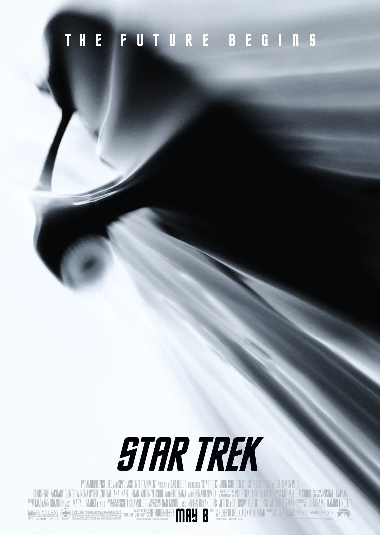 Star Trek: Gelecek Başlıyor metal tablo