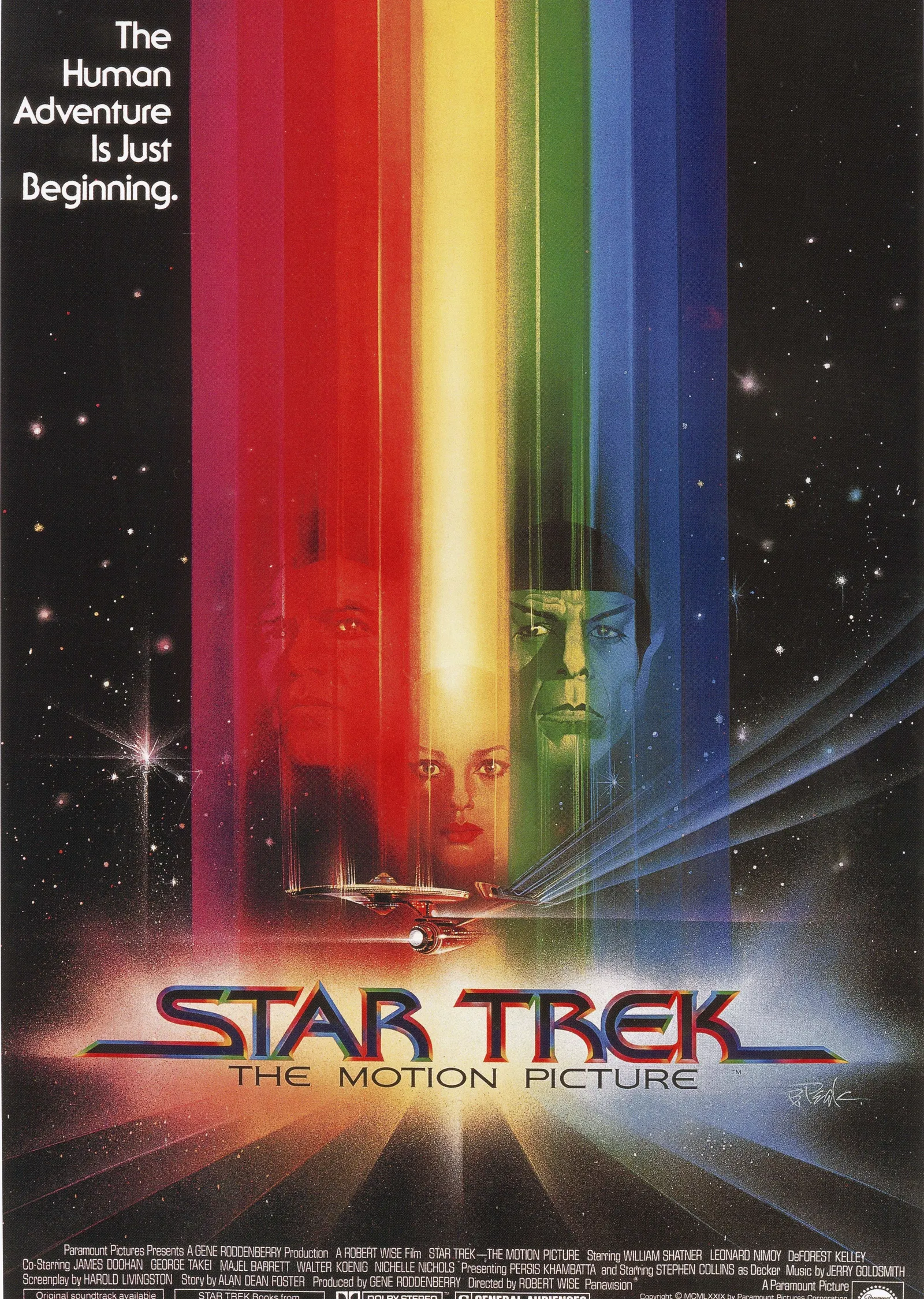 Star Trek: The Motion Picture Film Afişi metal tablo