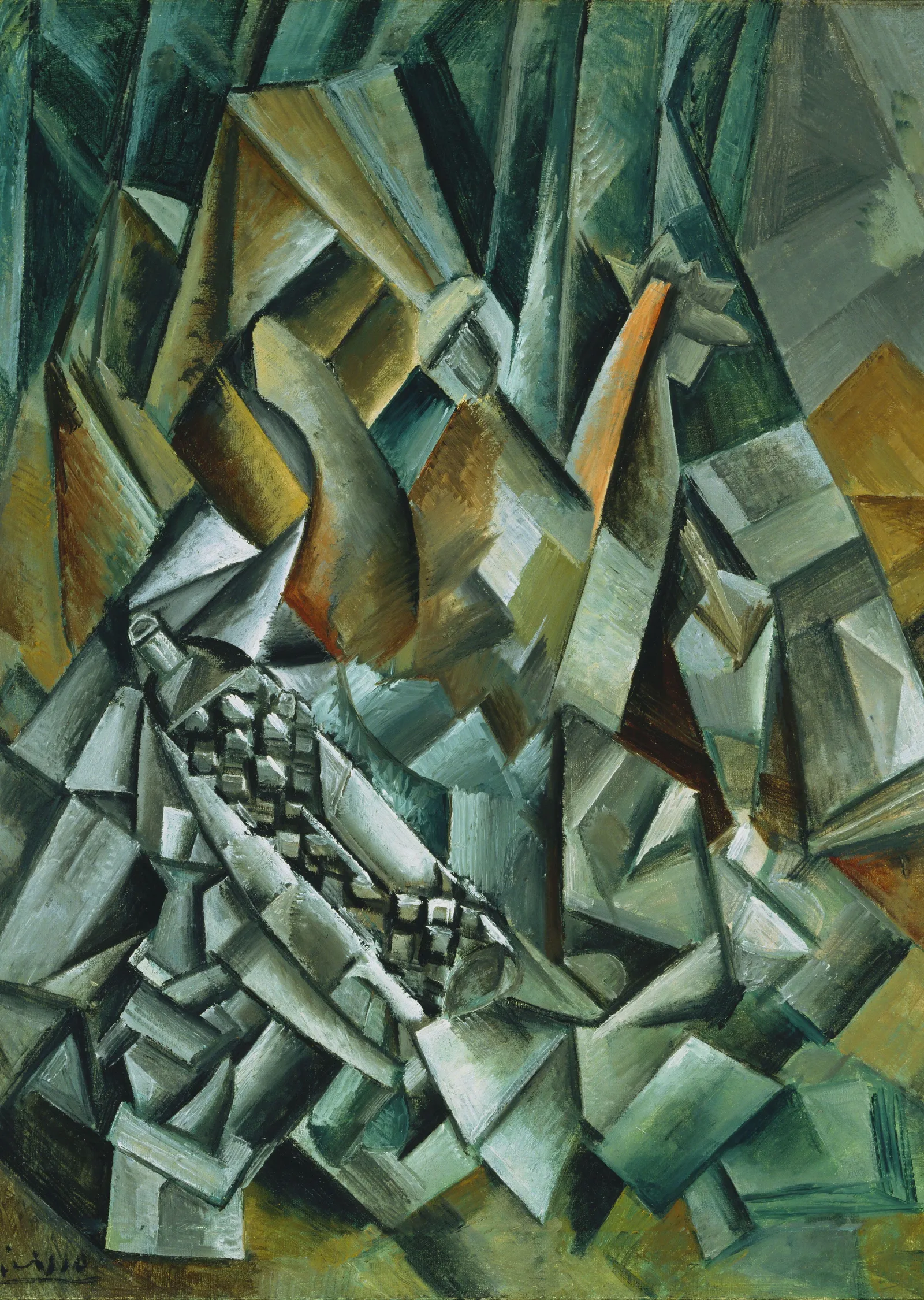 Picasso Kübizm: Sanat Eseri metal tablo