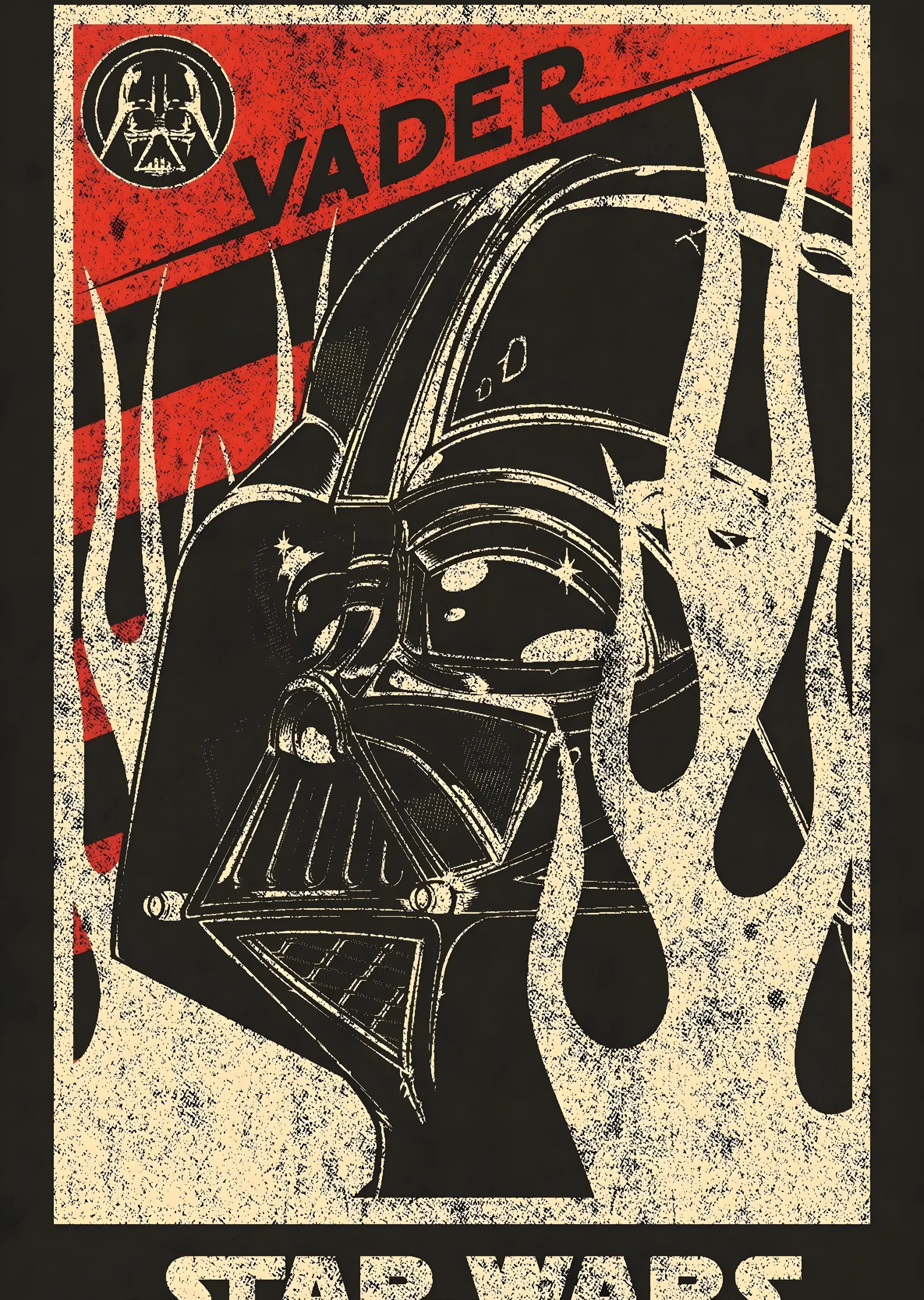 Darth Vader: Propaganda metal tablo