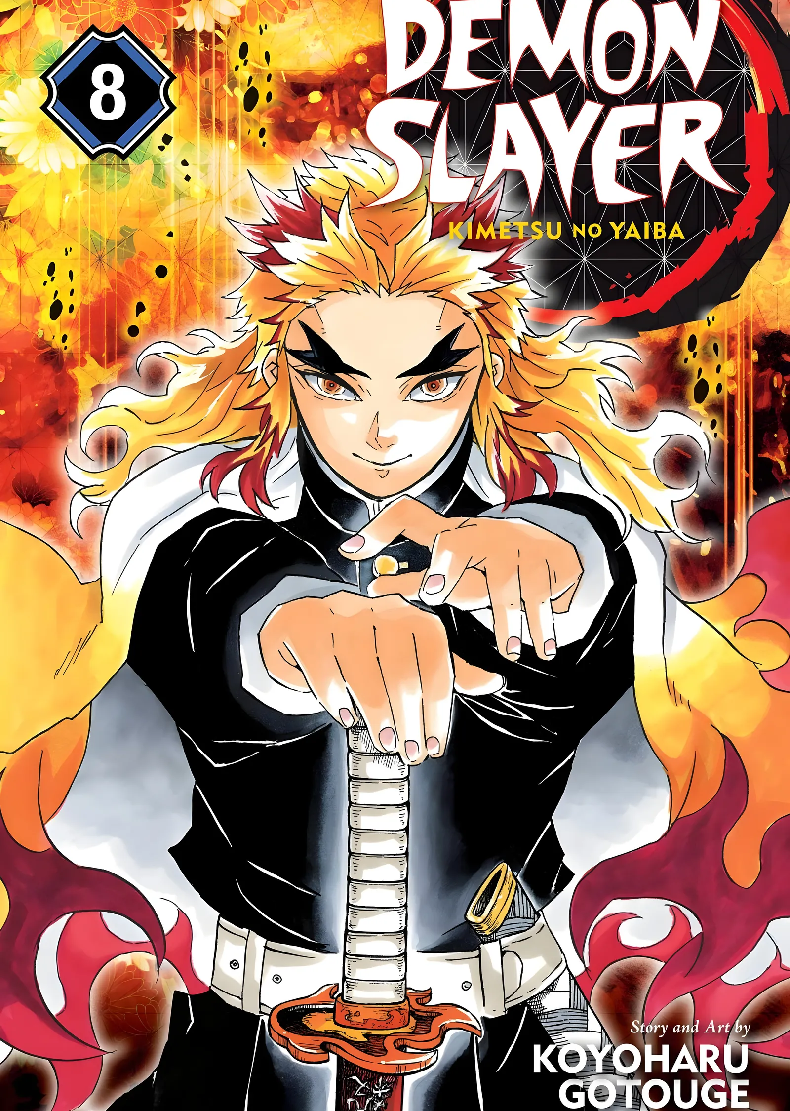 Demon Slayer: Kimetsu no Yaiba Cilt 8 metal tablo