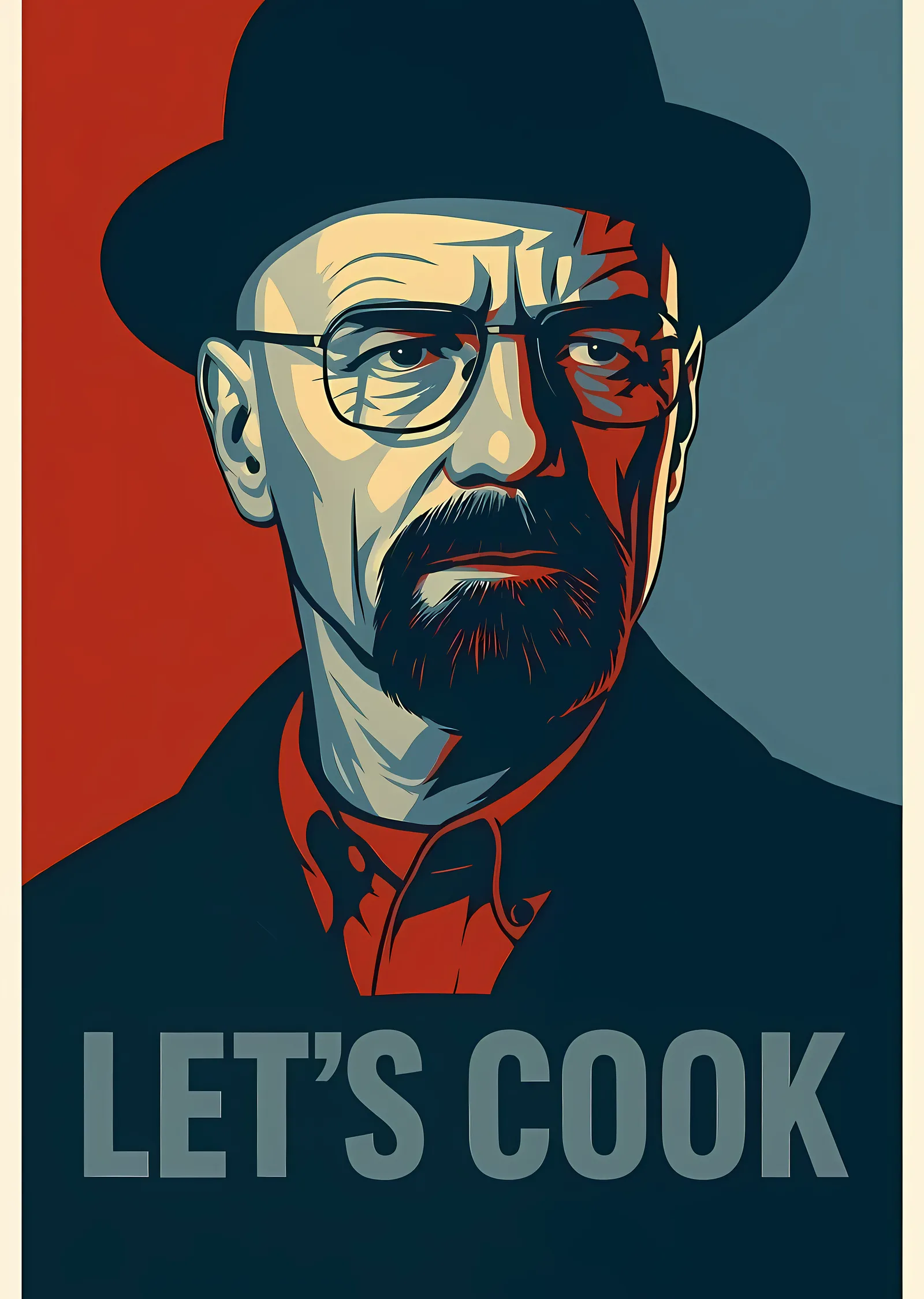 Breaking Bad: Let's Cook metal tablo