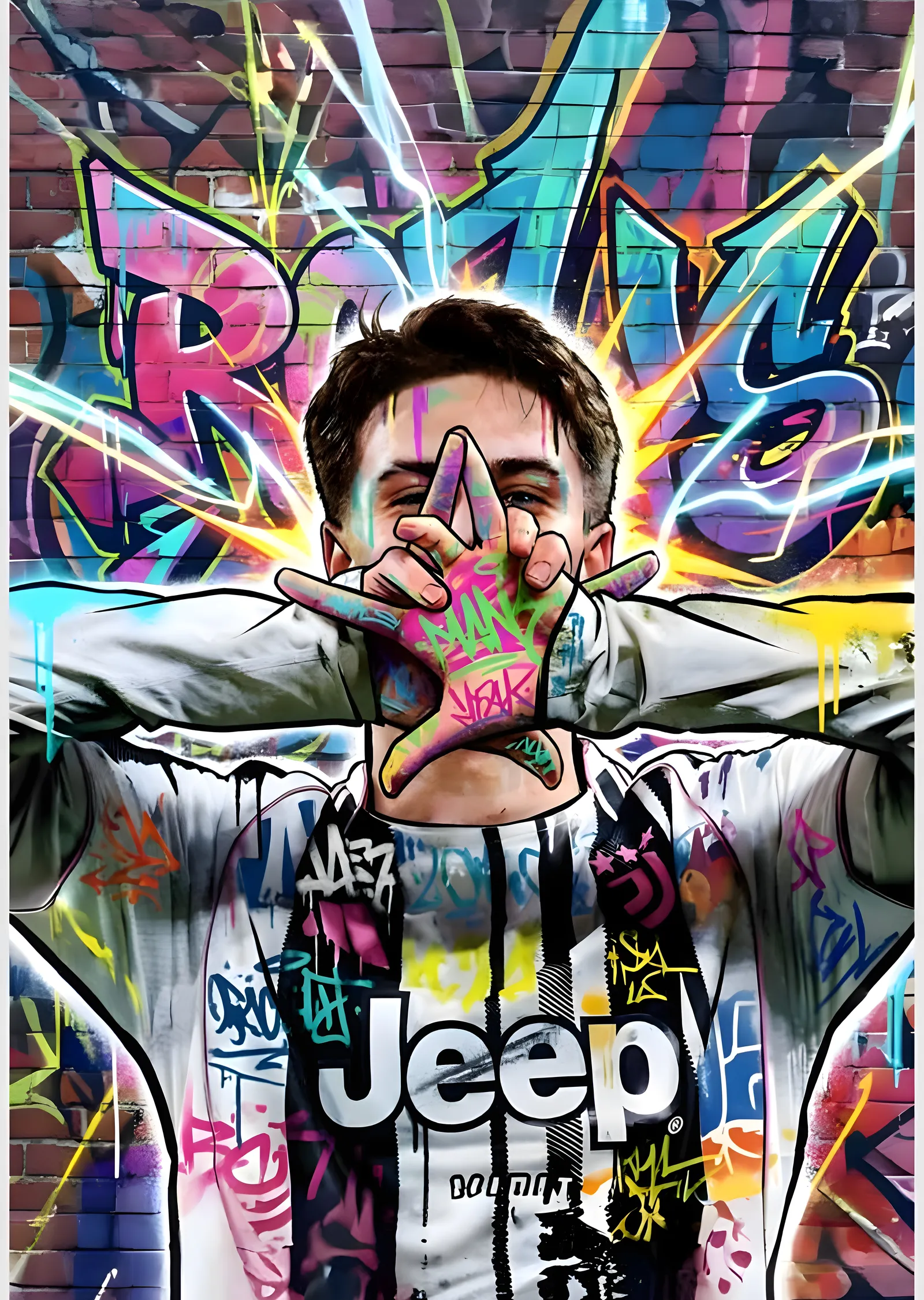 Paulo Dybala: Maske Sevinci metal tablo