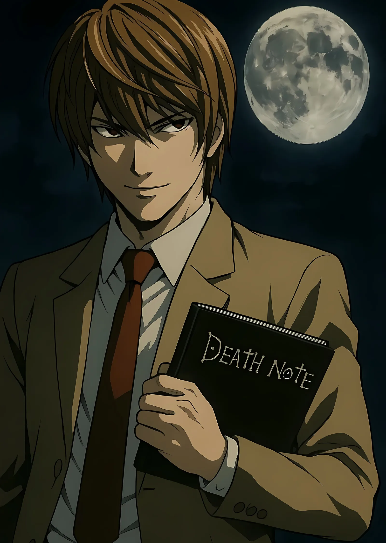 Death Note: Light Yagami metal tablo