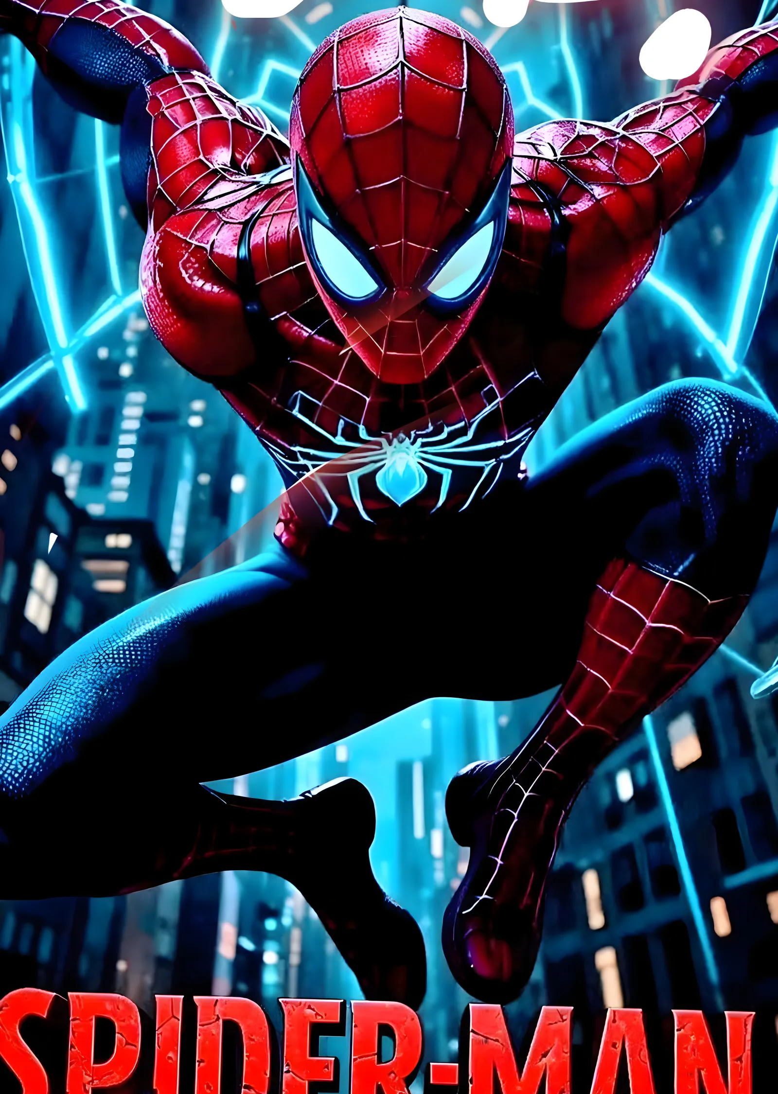 Spider-Man: Şehirde Hareket metal tablo