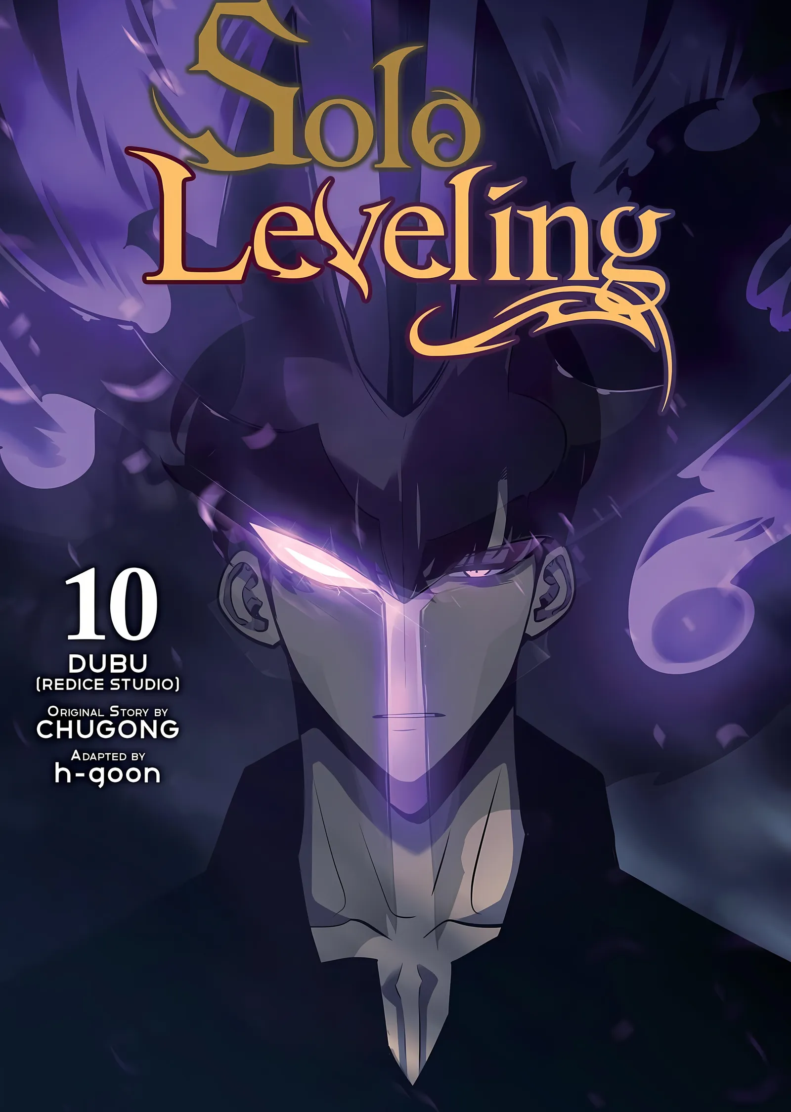 Solo Leveling Vol. 10 metal tablo