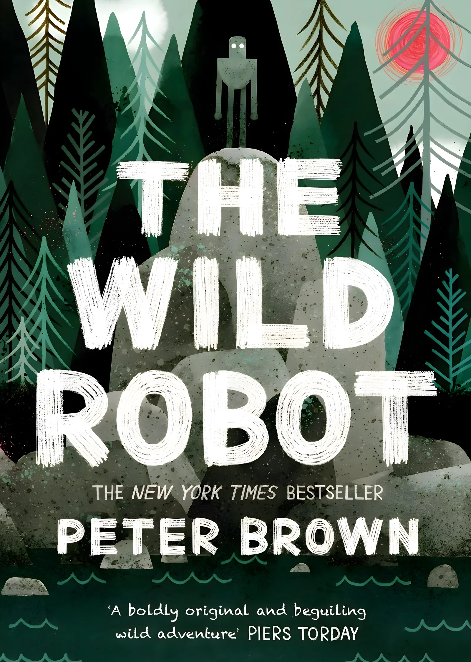 The Wild Robot: Peter Brown metal tablo