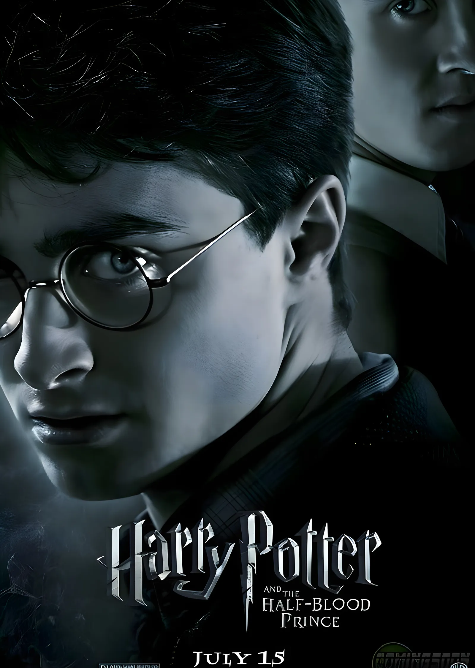 Harry Potter ve Melez Prens - Karanlık Tonlu Çift Yüz metal tablo