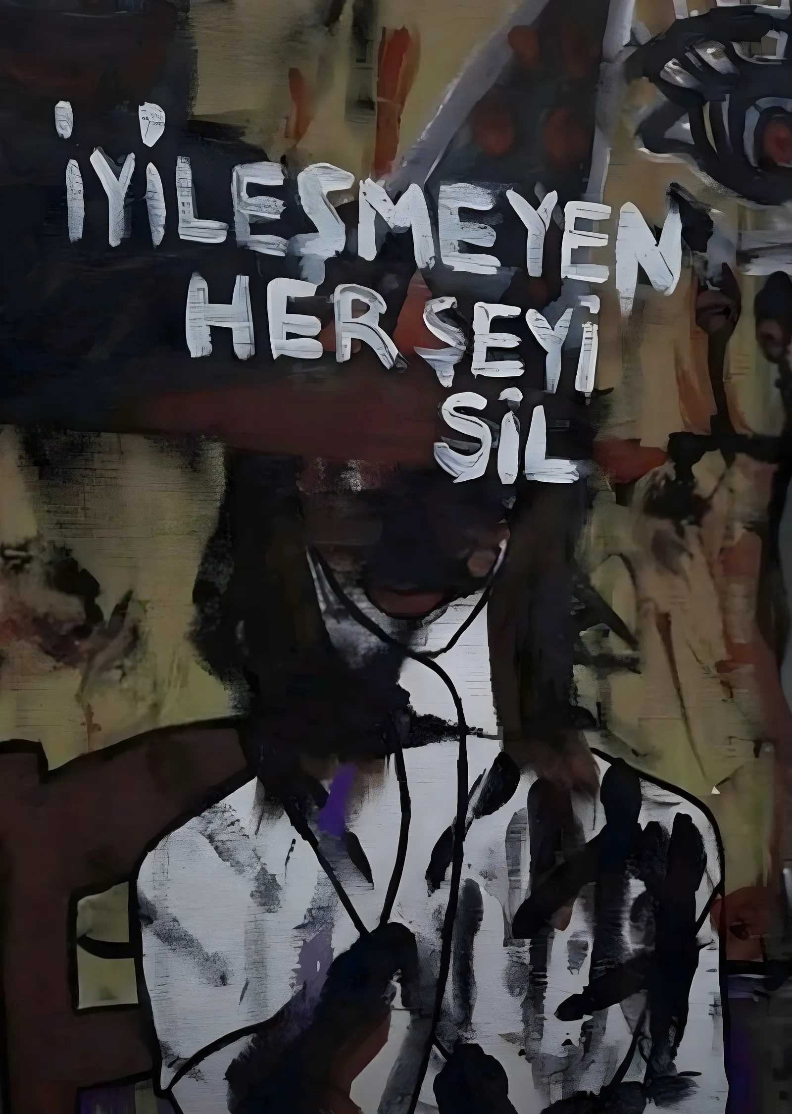 İyileşmeyen Her Şeyi Sil metal tablo