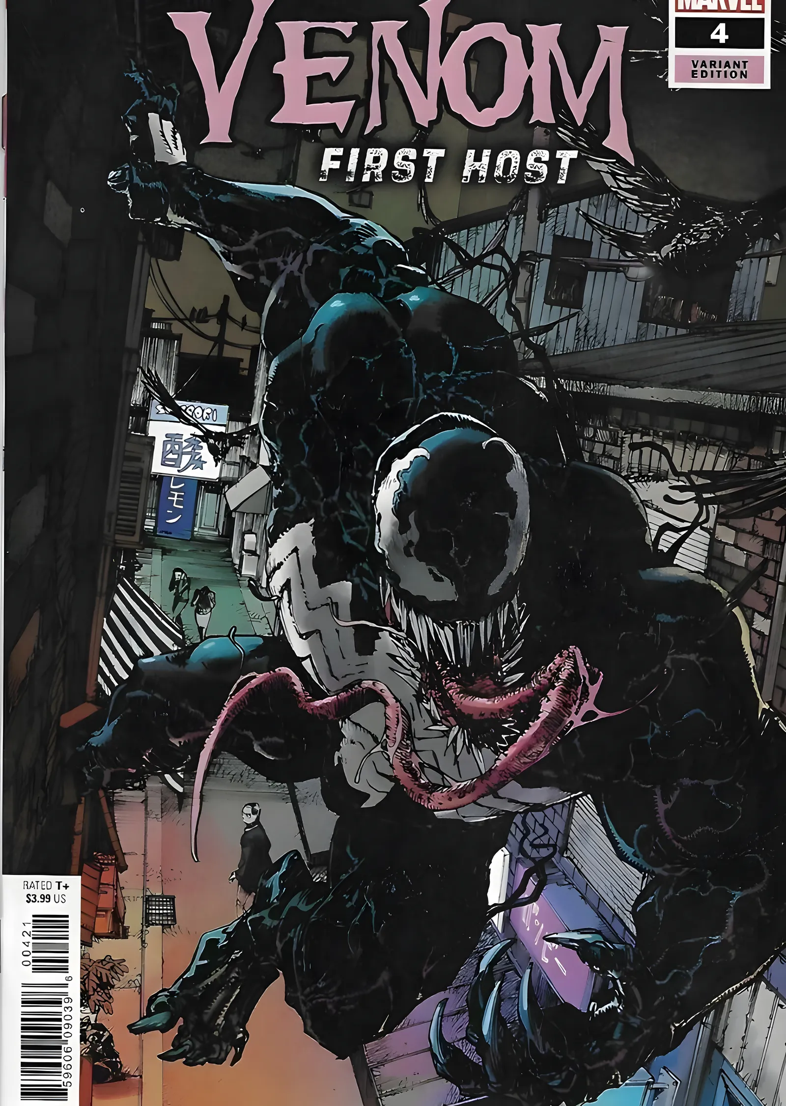 Venom: İlk Ev Sahibi Varyant Kapak metal tablo