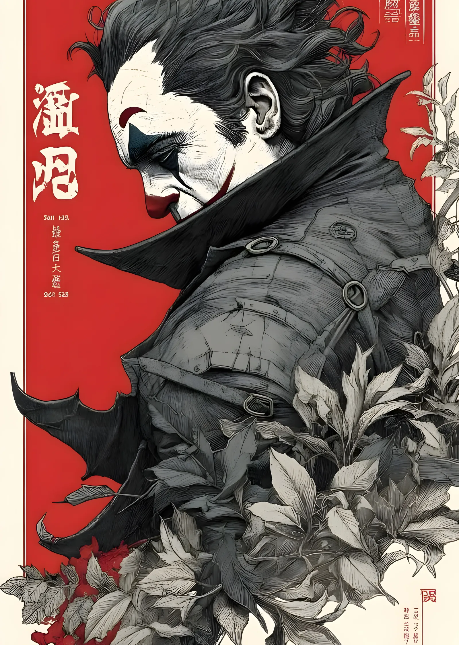 Joker: Yakuza Estetiğinde Bir Soytarı metal tablo
