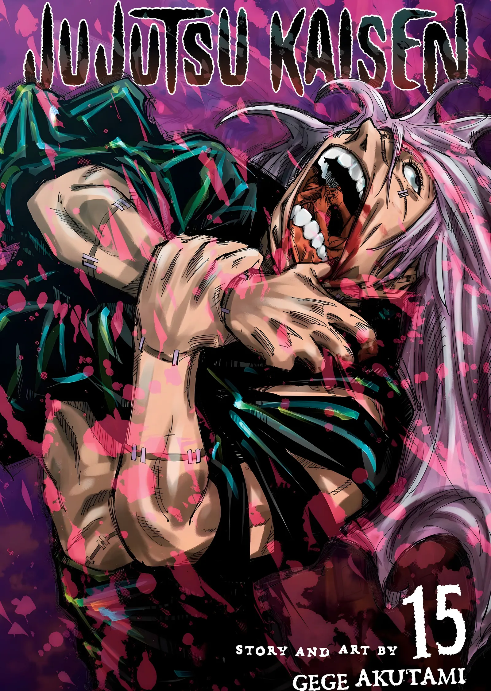 Jujutsu Kaisen Vol. 15 metal tablo
