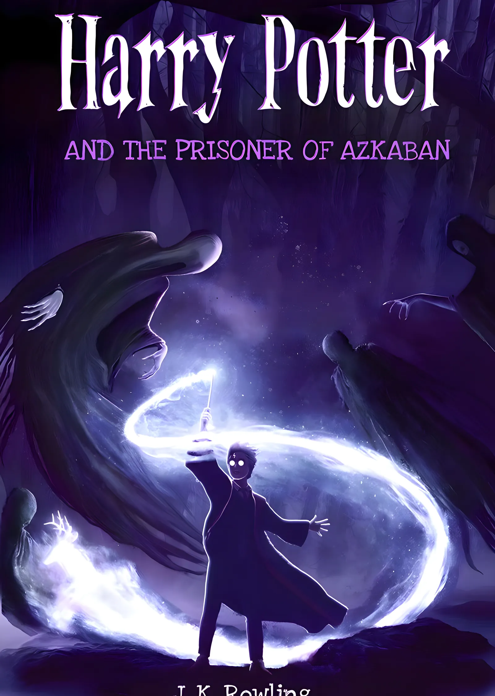 Harry Potter and the Prisoner of Azkaban - Karanlık Mavi metal tablo