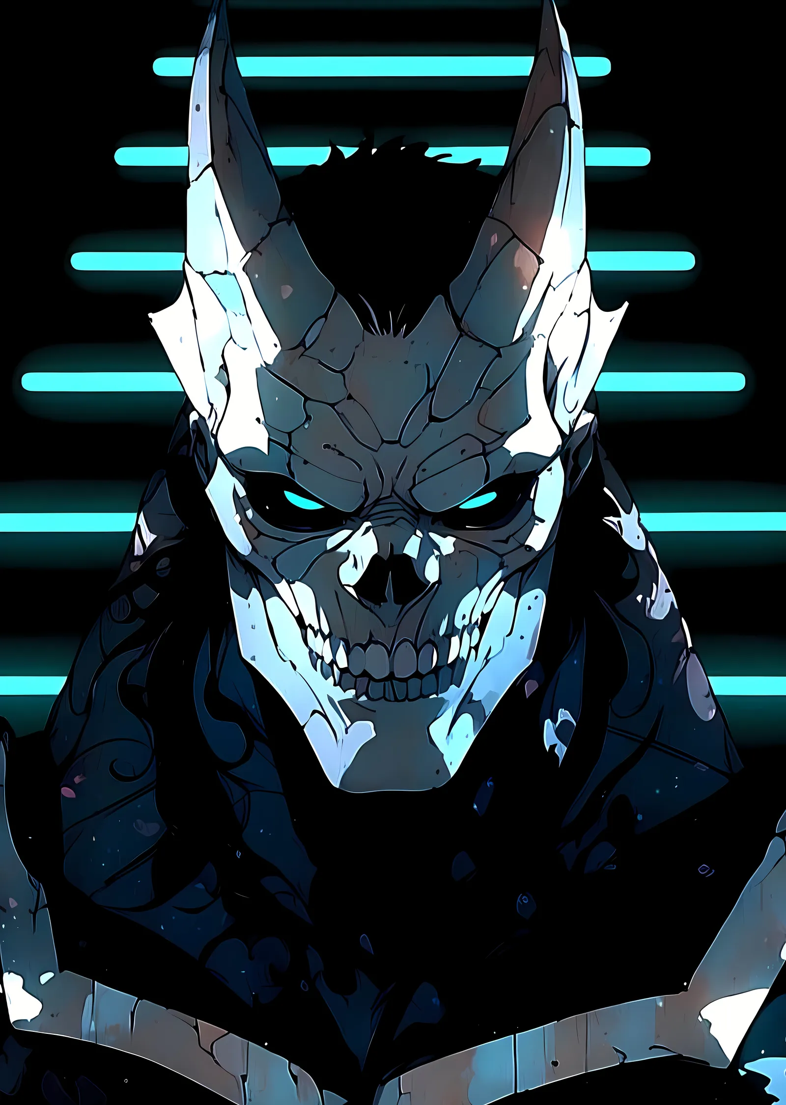 Kaiju No. 8: Kaiju Yüzü metal tablo