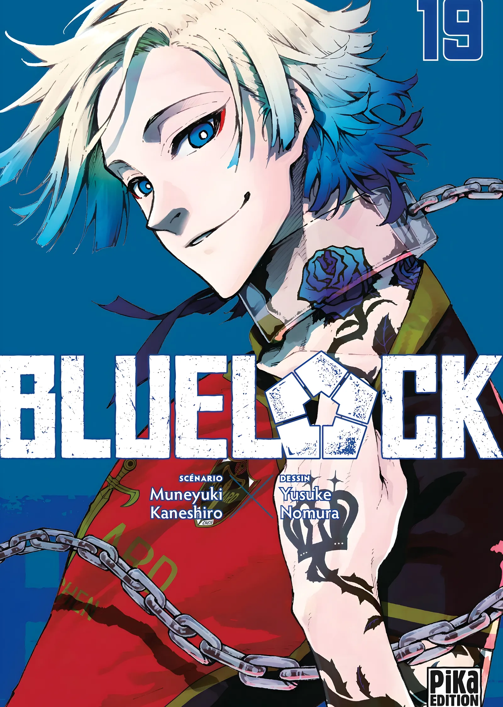 Blue Lock T19 metal tablo