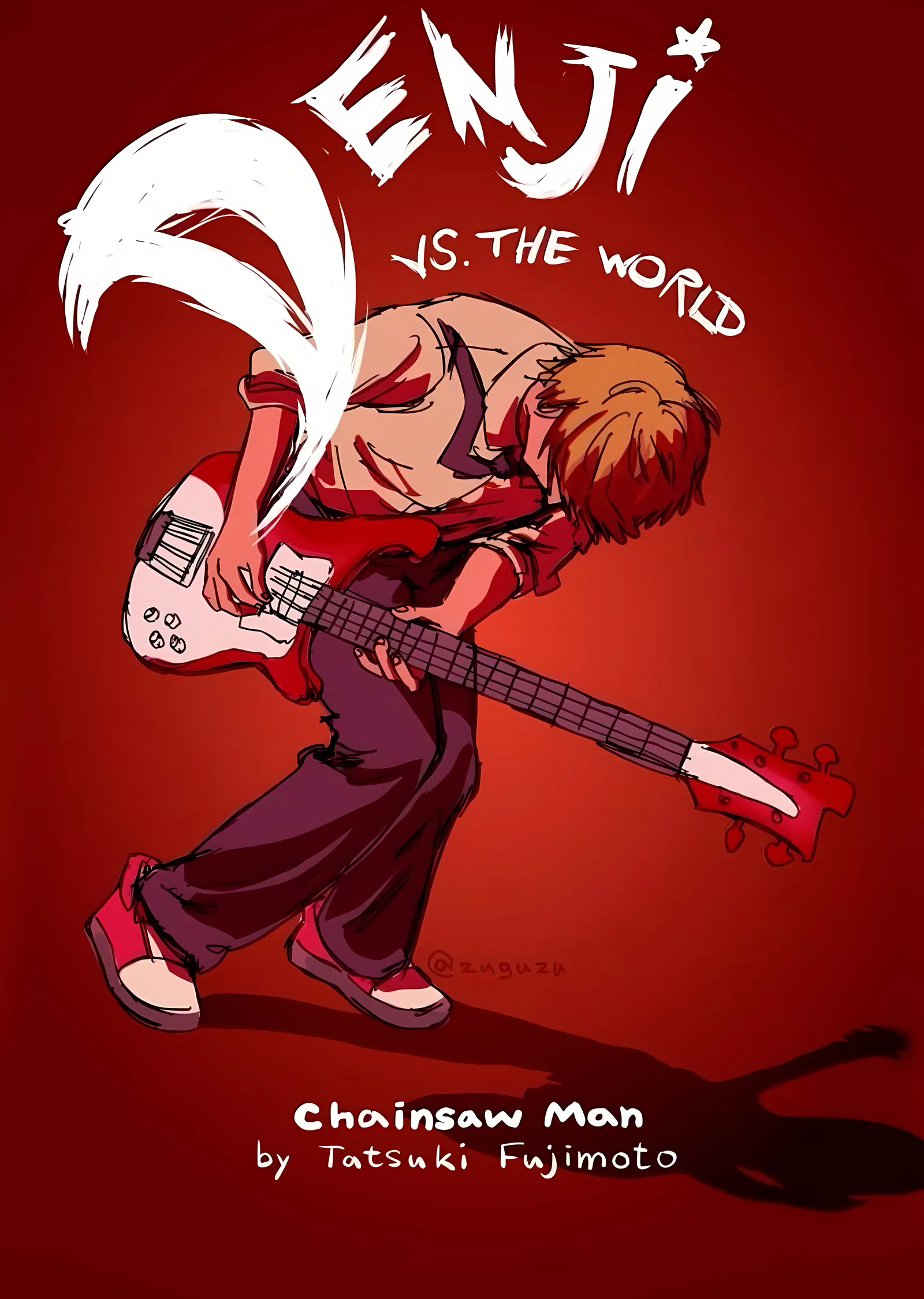 Denji vs. The World metal tablo