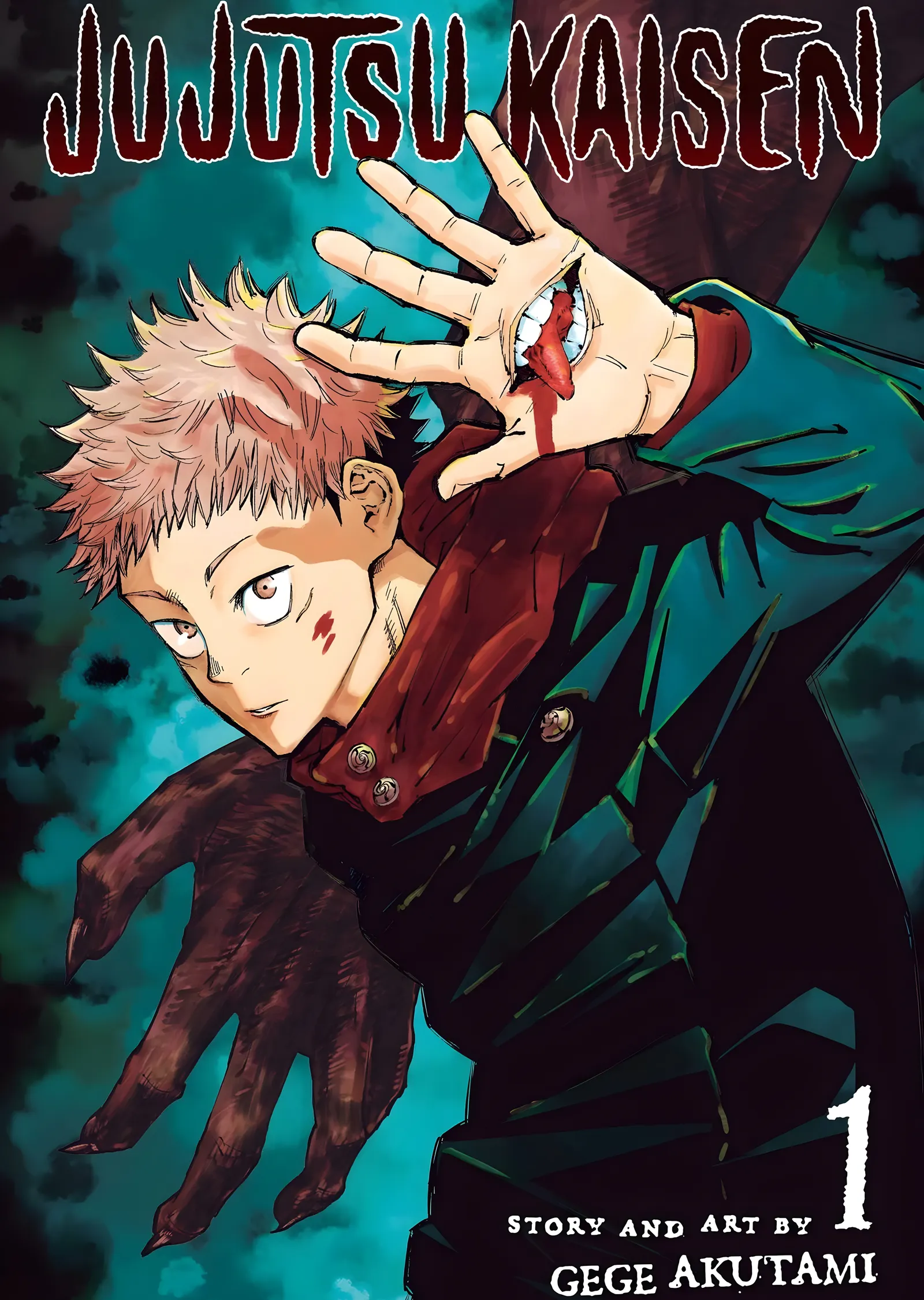Jujutsu Kaisen Vol. 1 metal tablo