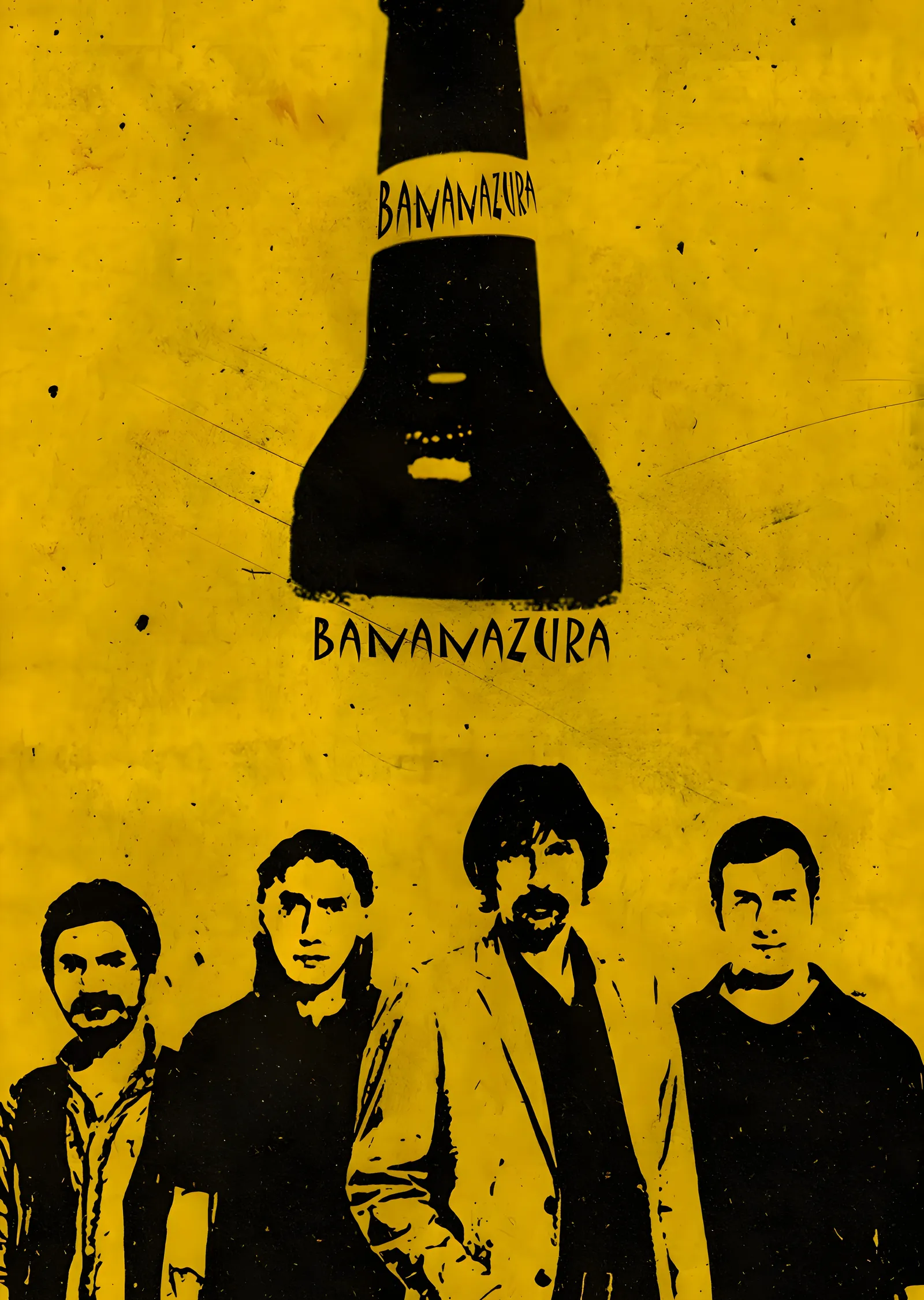 Behzat Ç.: Bananazura metal tablo
