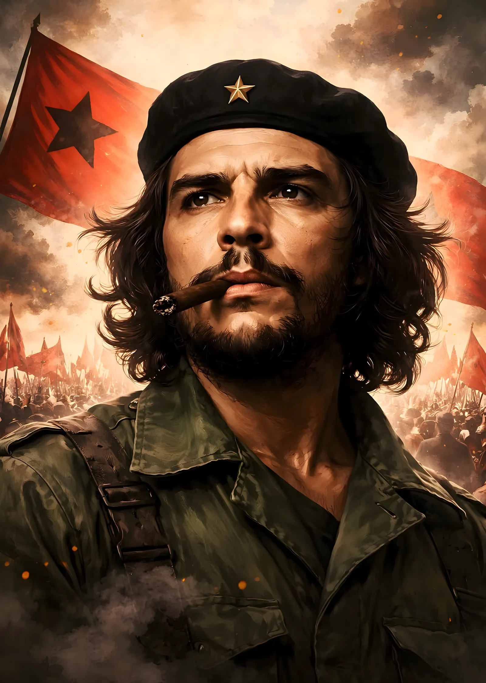Che Guevara metal tablo