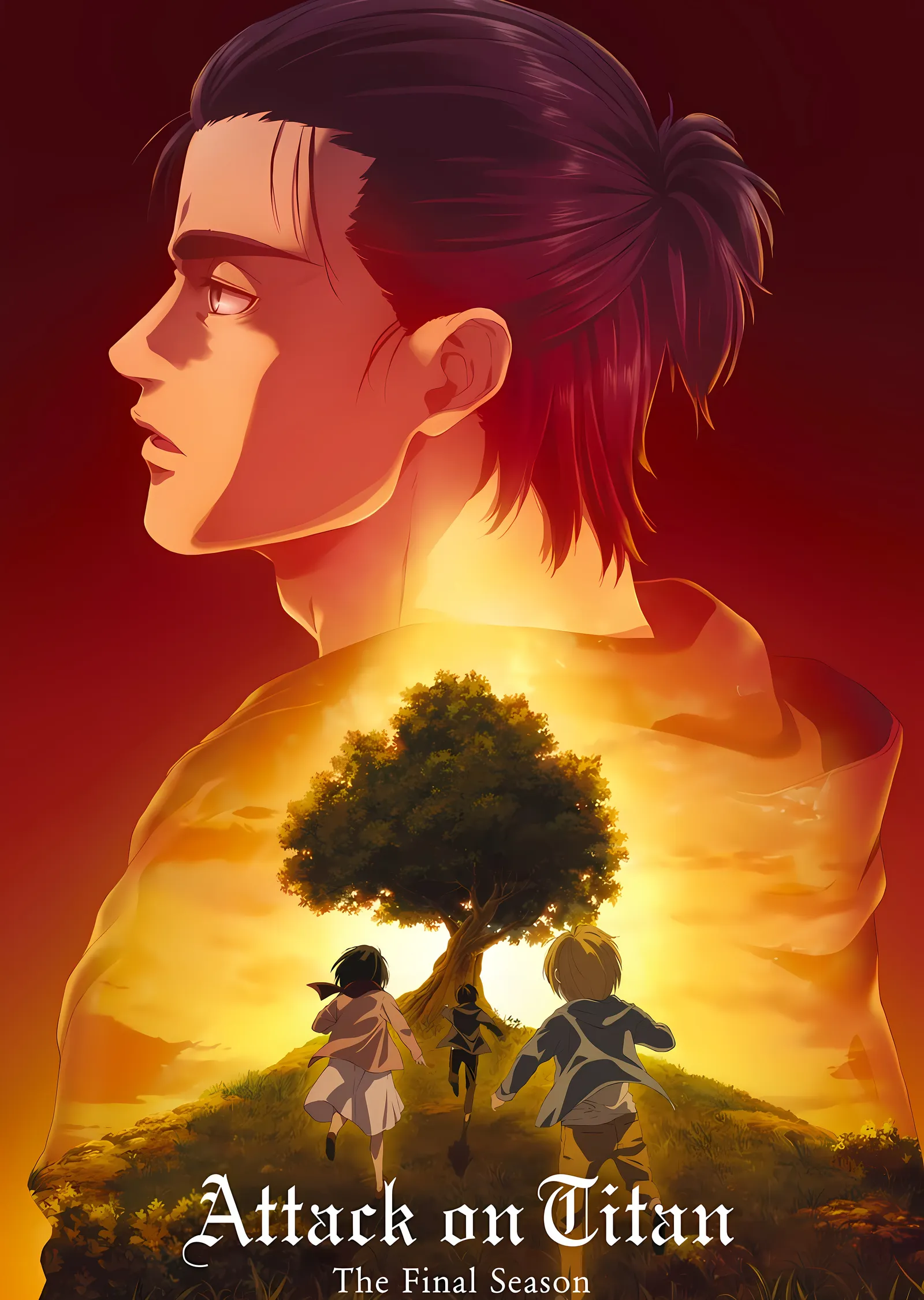 Attack on Titan: The Final Season metal tablo
